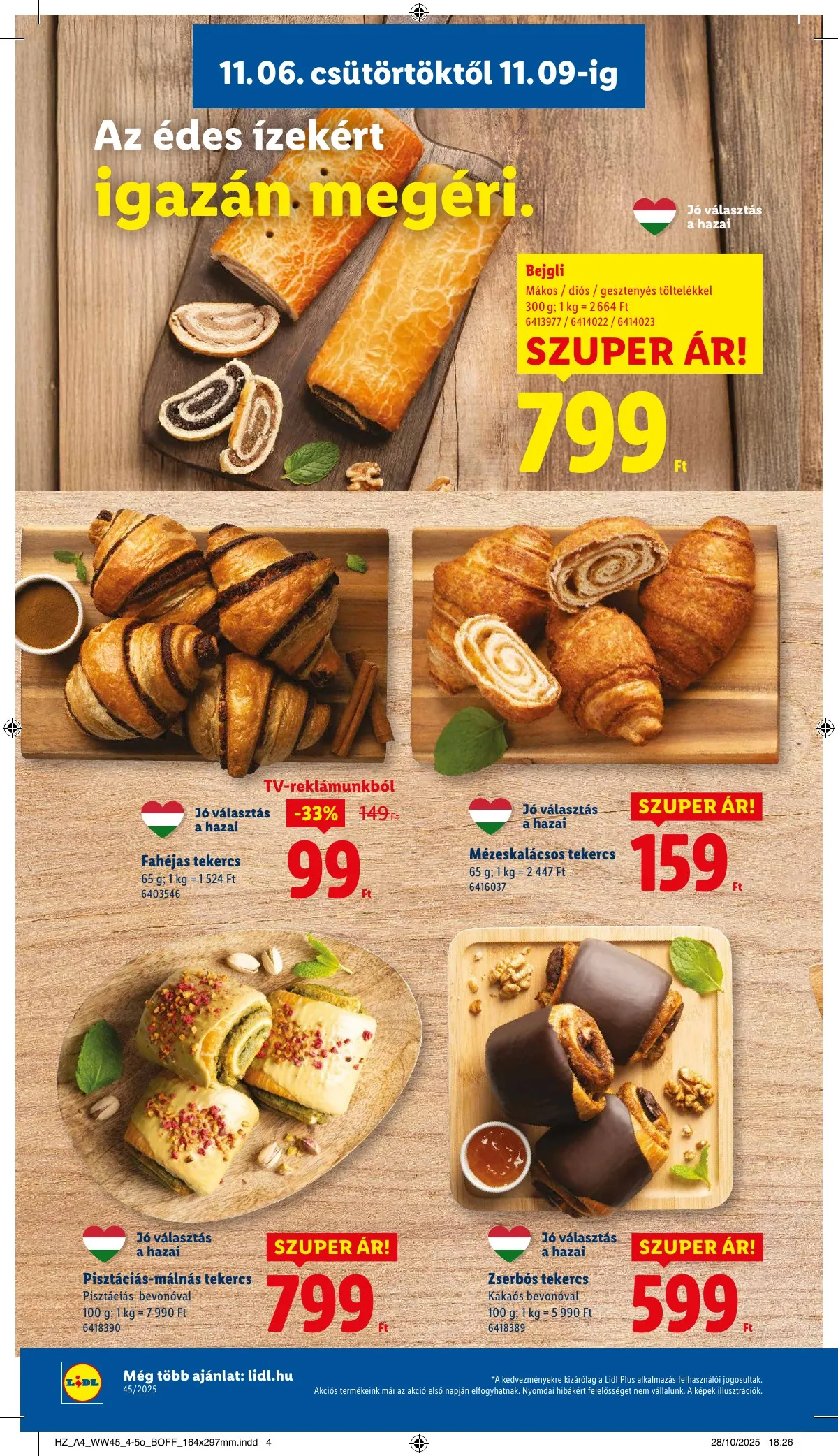 Lidl akciós újság 11.06–11.12 – 4. oldal