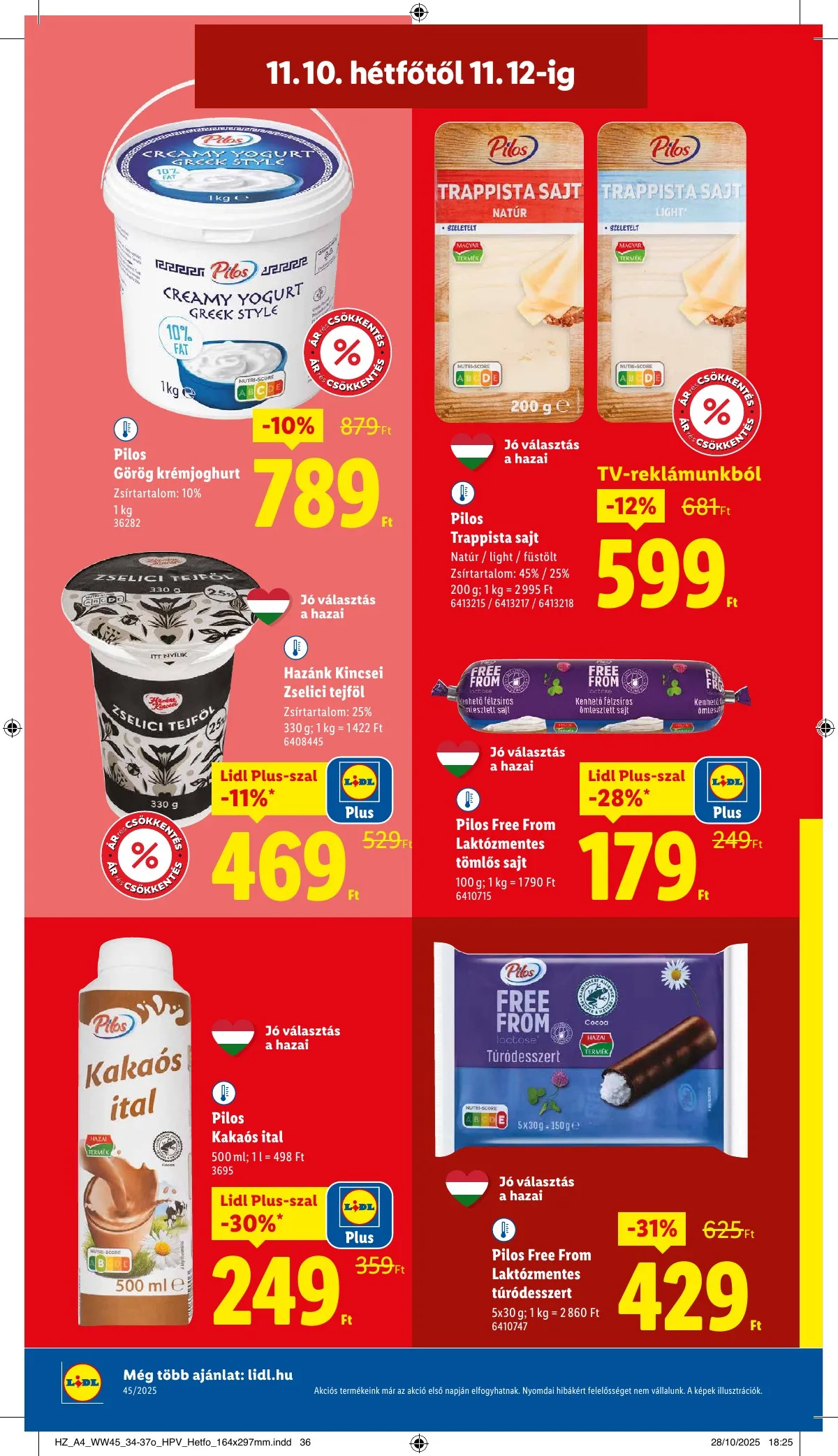 Lidl akciós újság 11.06–11.12 – 40. oldal