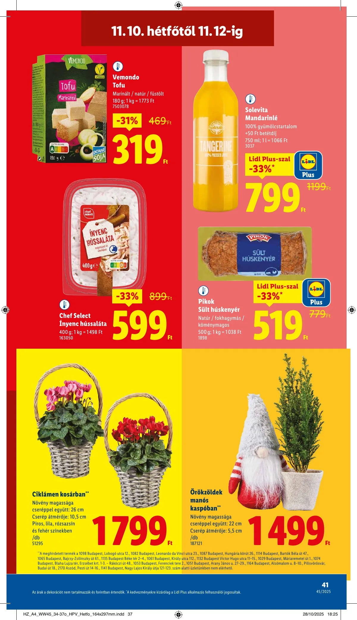 Lidl akciós újság 11.06–11.12 – 41. oldal