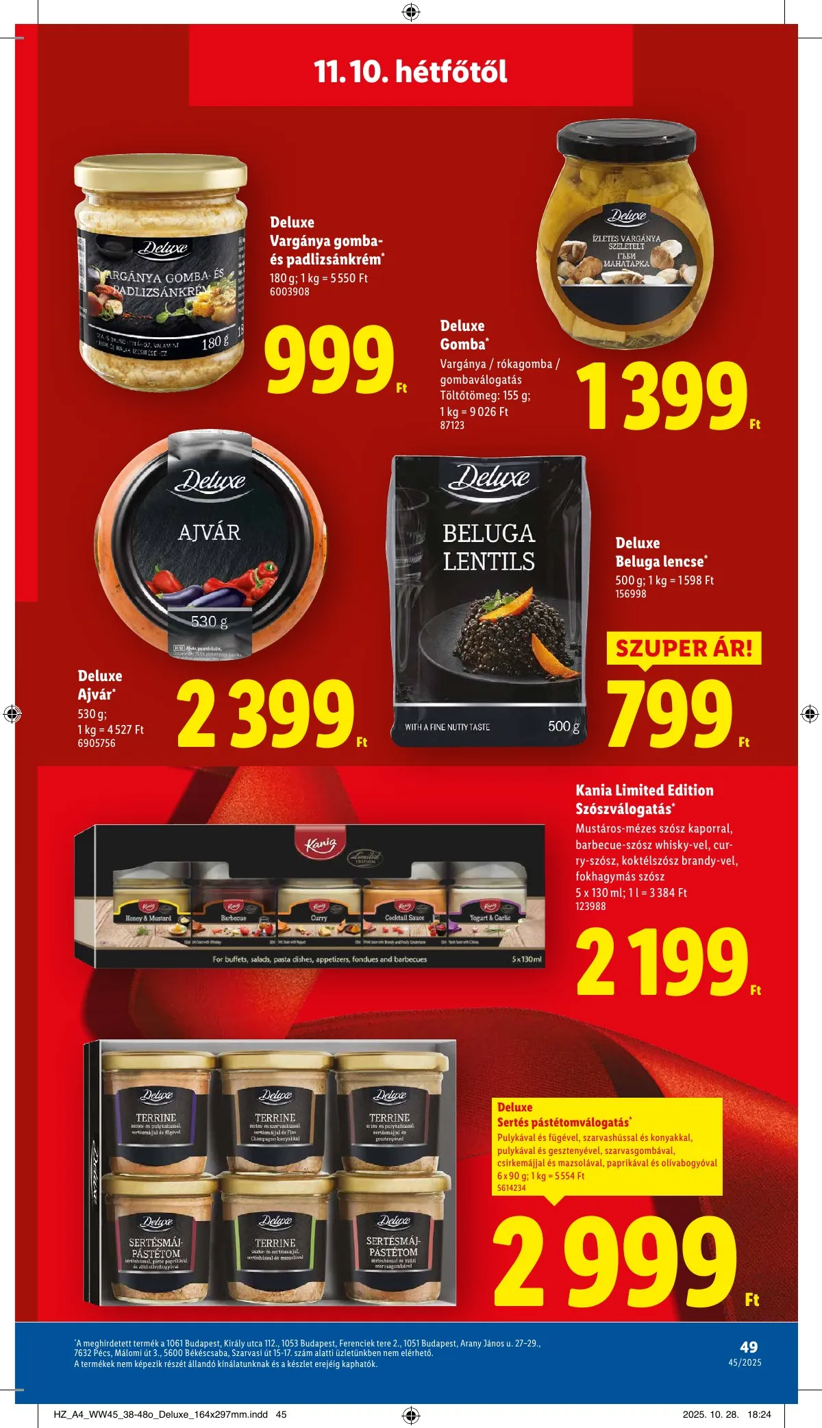 Lidl akciós újság 11.06–11.12 – 49. oldal