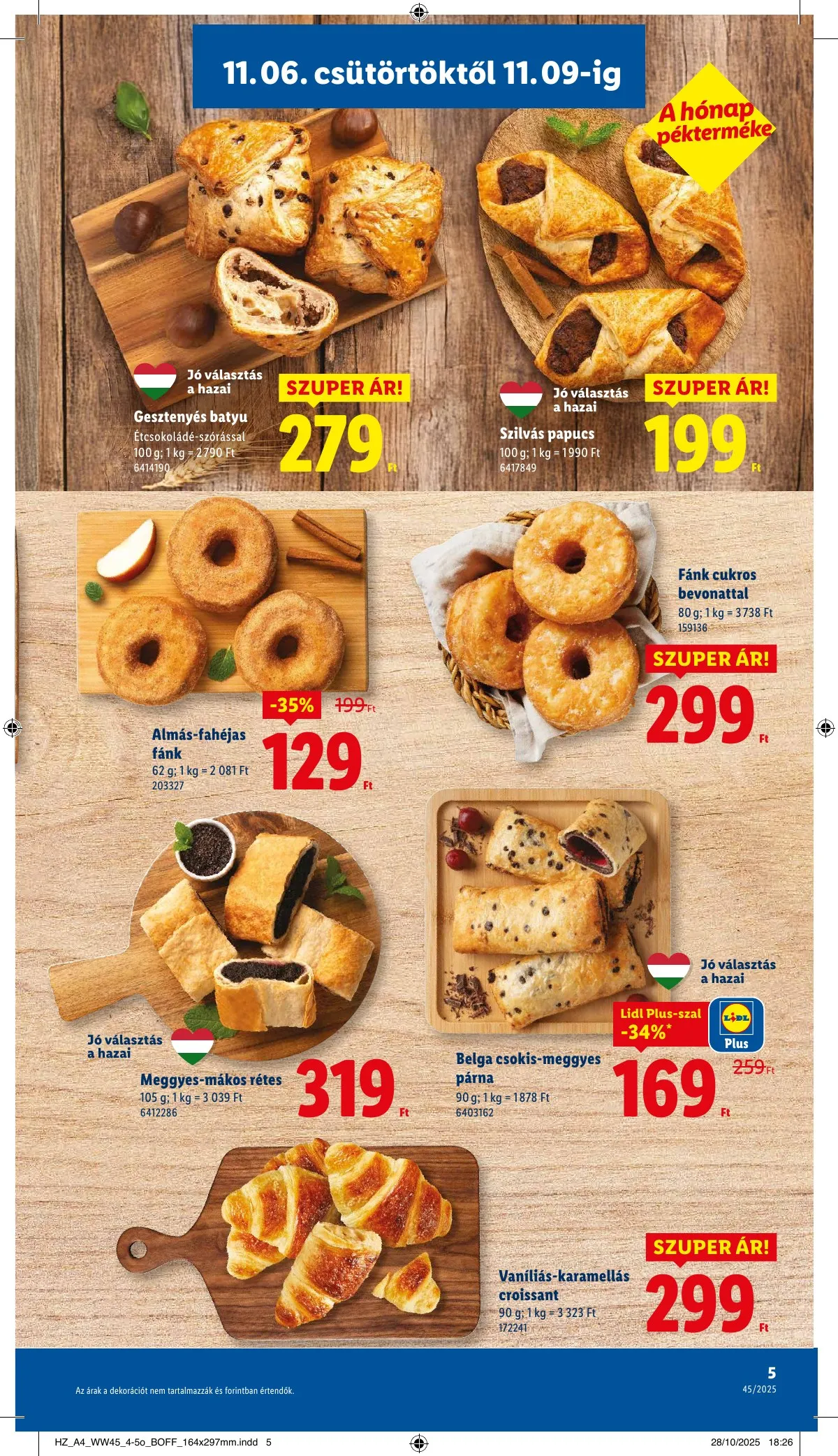 Lidl akciós újság 11.06–11.12 – 5. oldal
