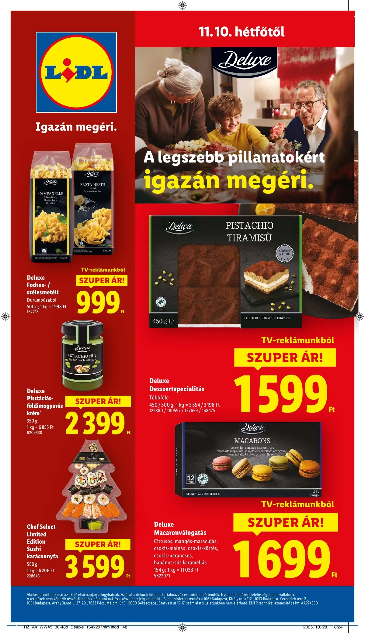 Lidl akciós újság 11.06–11.12 – 52. oldal