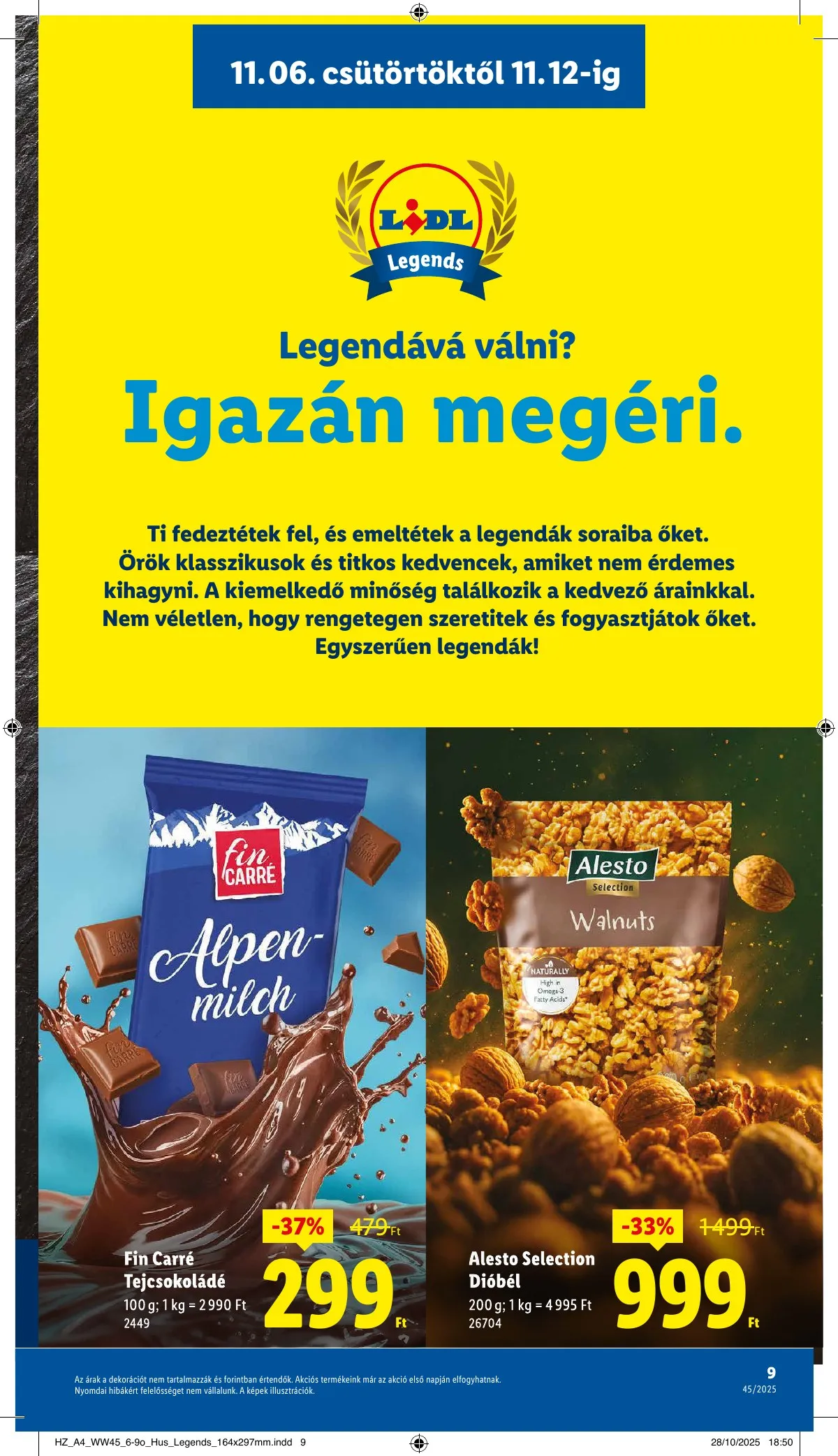 Lidl akciós újság 11.06–11.12 – 9. oldal