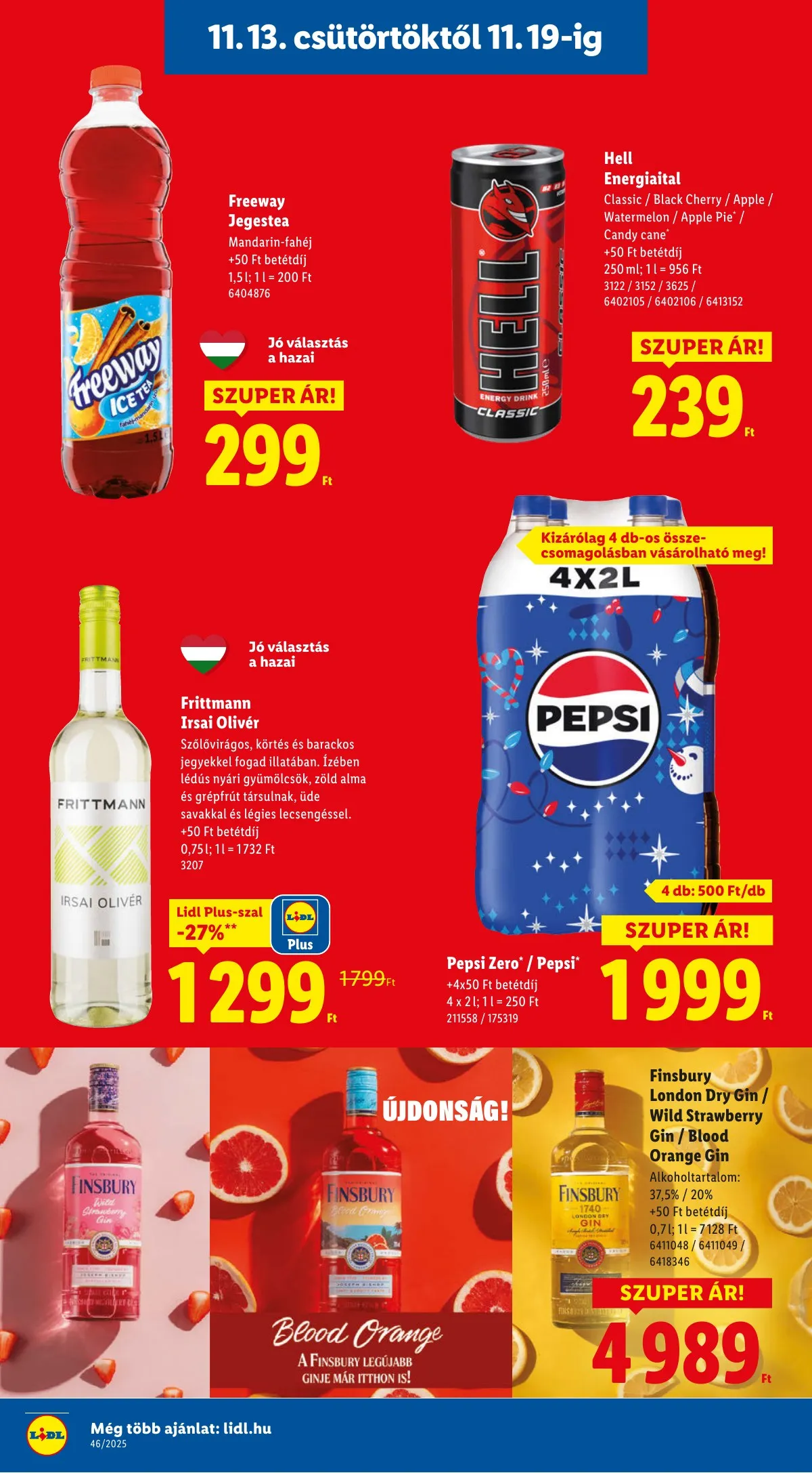 Lidl akciós újság 11.13–11.19 – 14. oldal