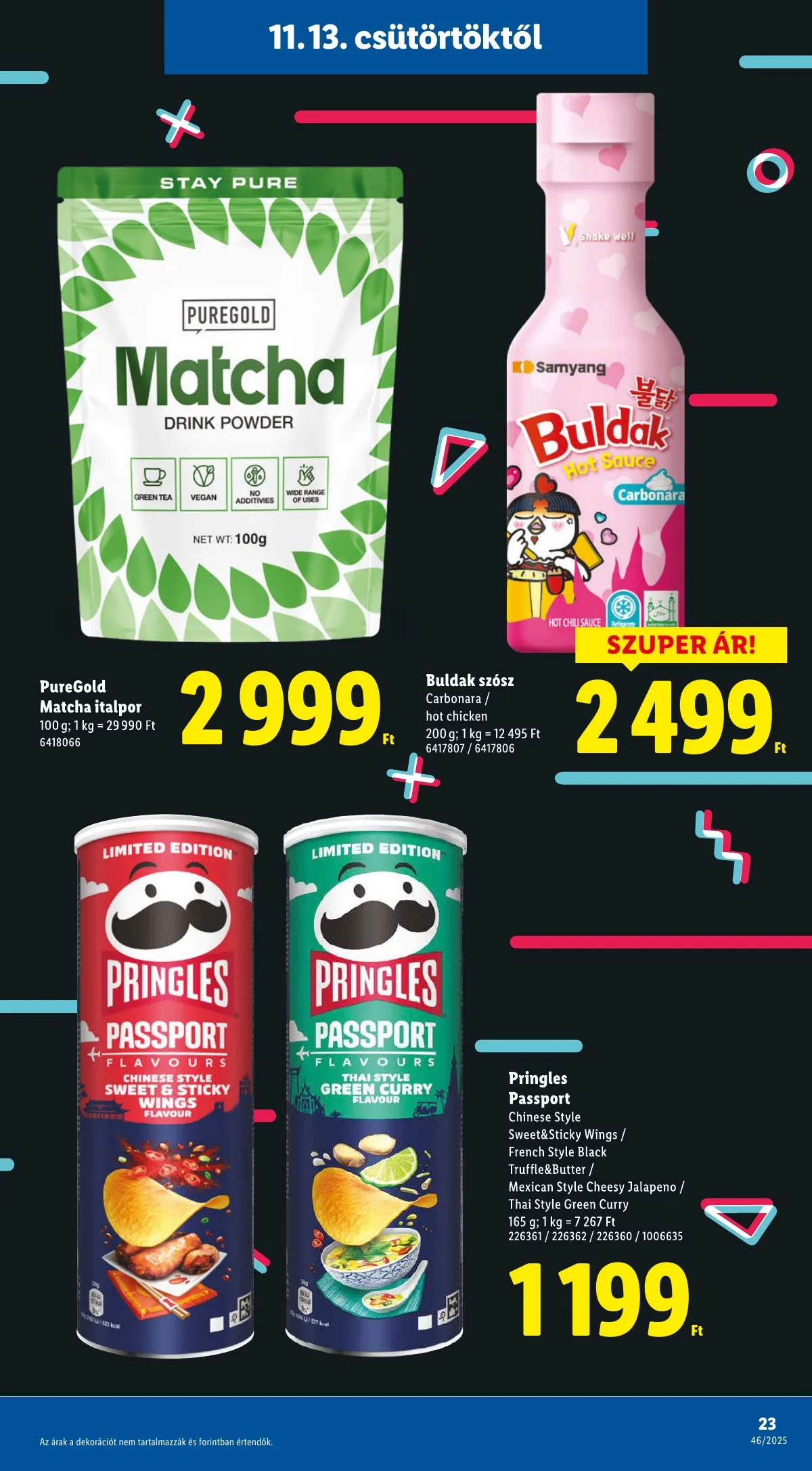 Lidl akciós újság 11.13–11.19 – 23. oldal