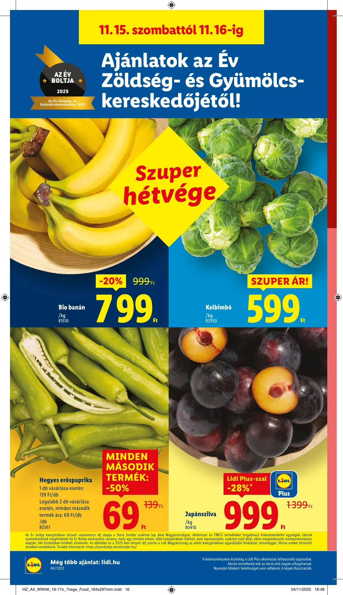 Lidl akciós újság 11.13–11.19 – 28. oldal