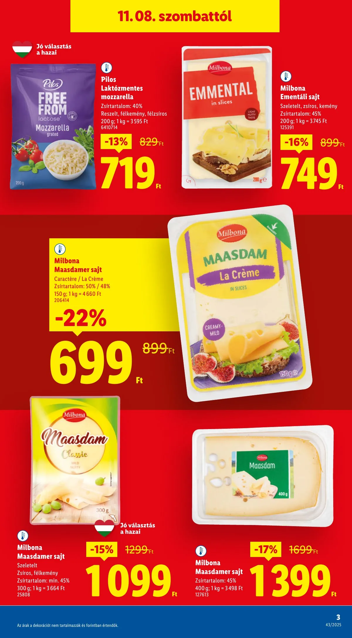 Lidl akciós újság 11.13–11.19 – 3. oldal