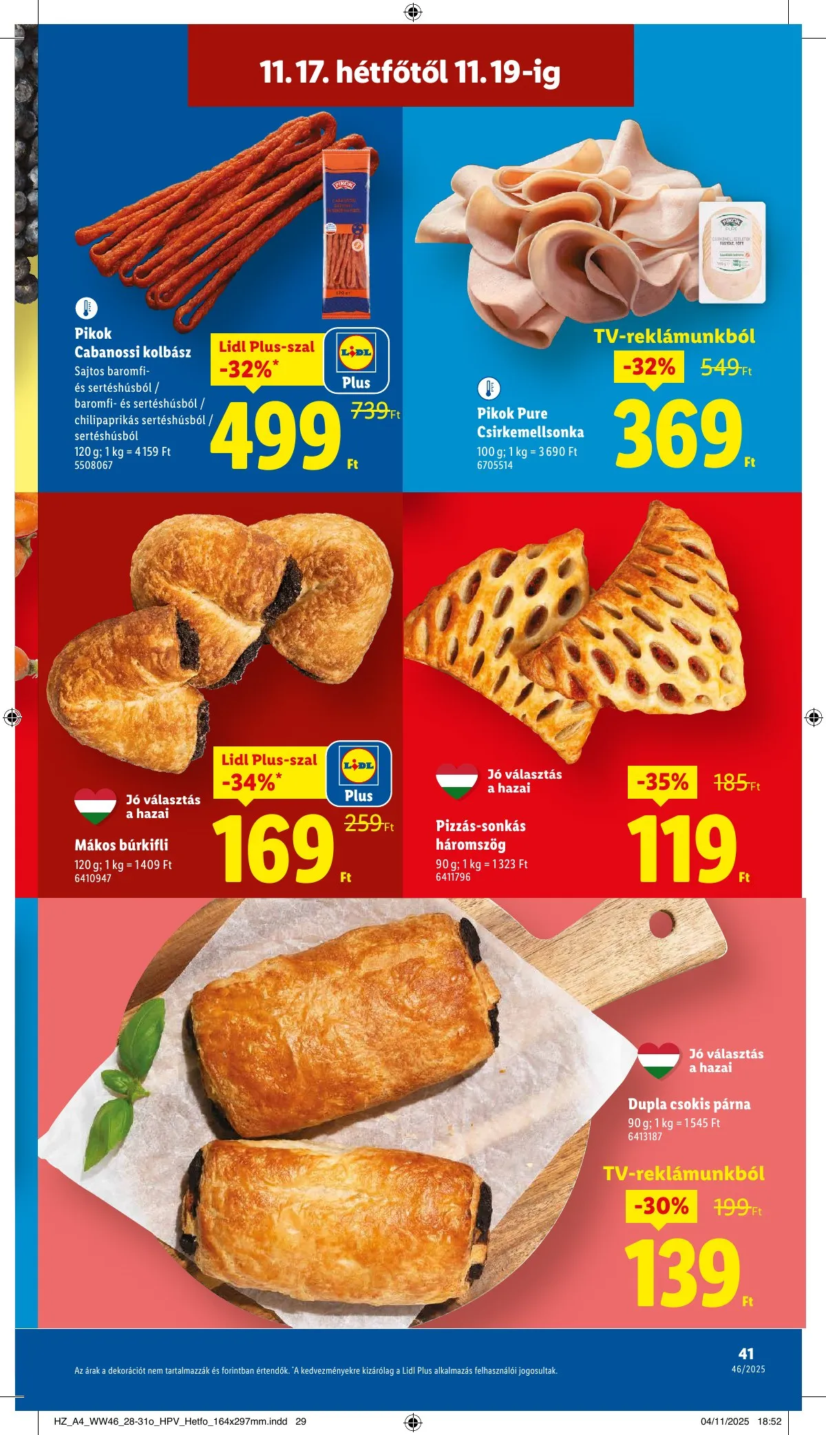 Lidl akciós újság 11.13–11.19 – 41. oldal