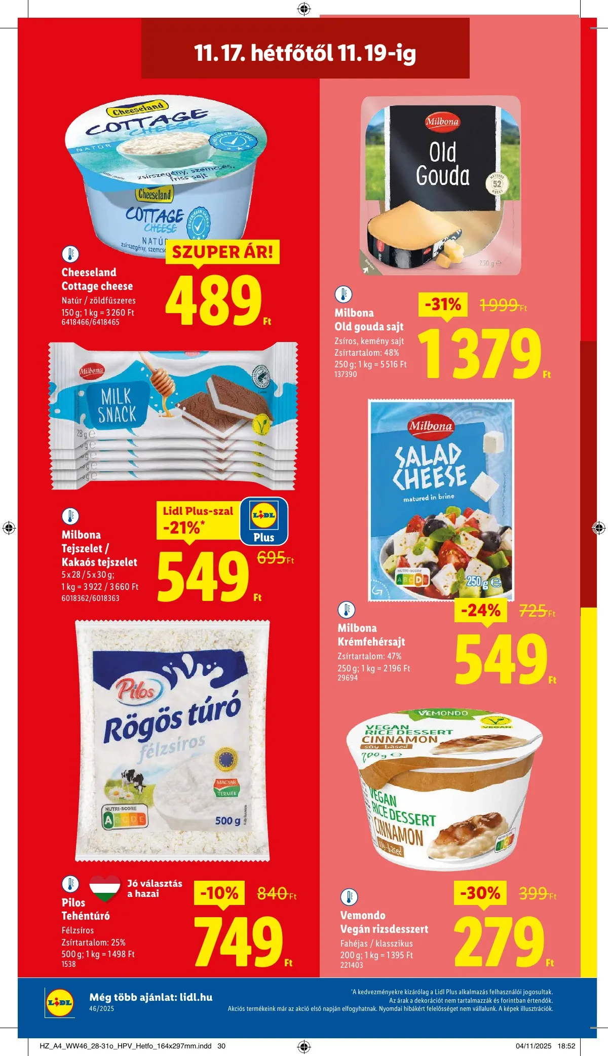 Lidl akciós újság 11.13–11.19 – 42. oldal
