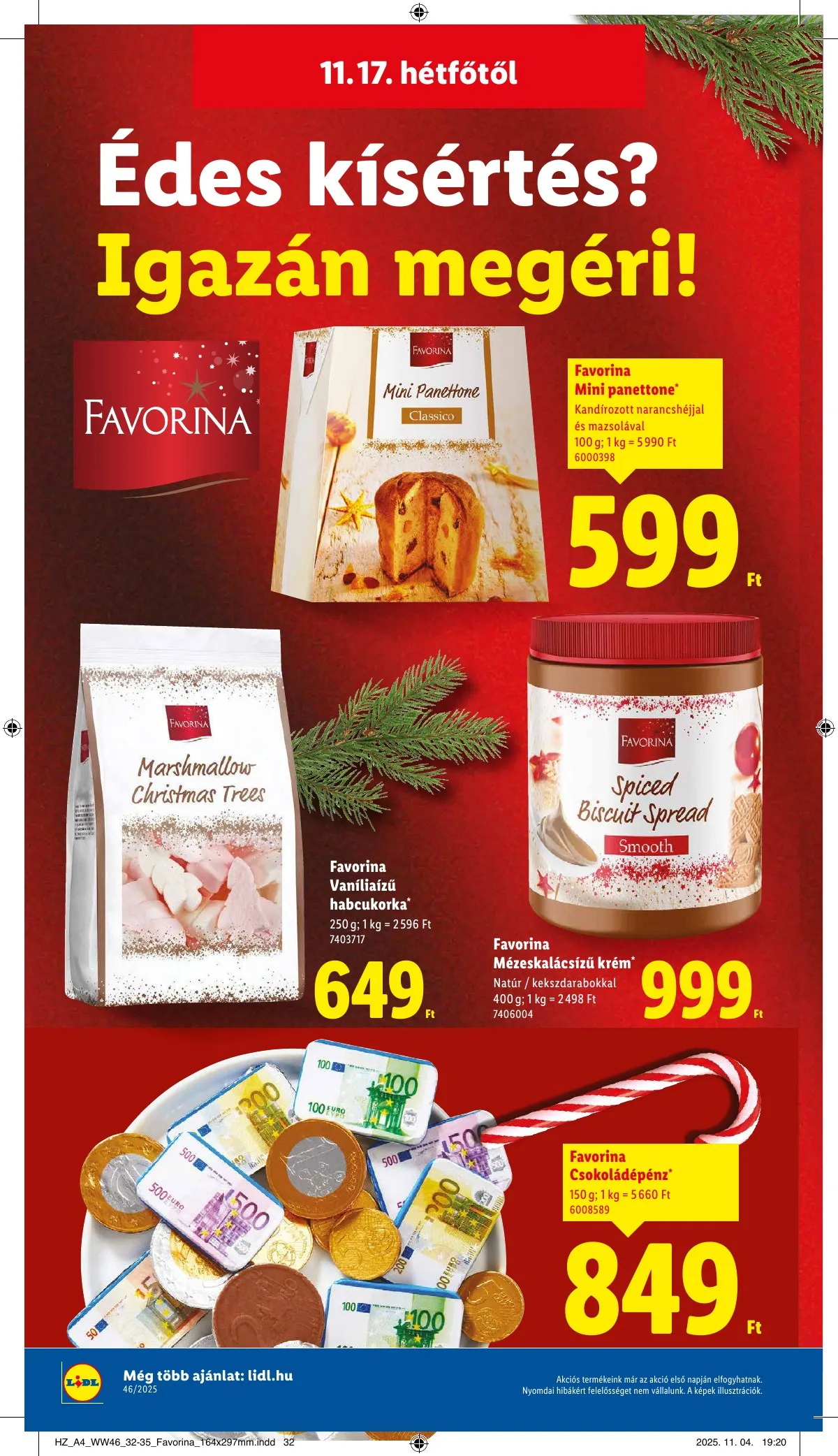 Lidl akciós újság 11.13–11.19 – 44. oldal