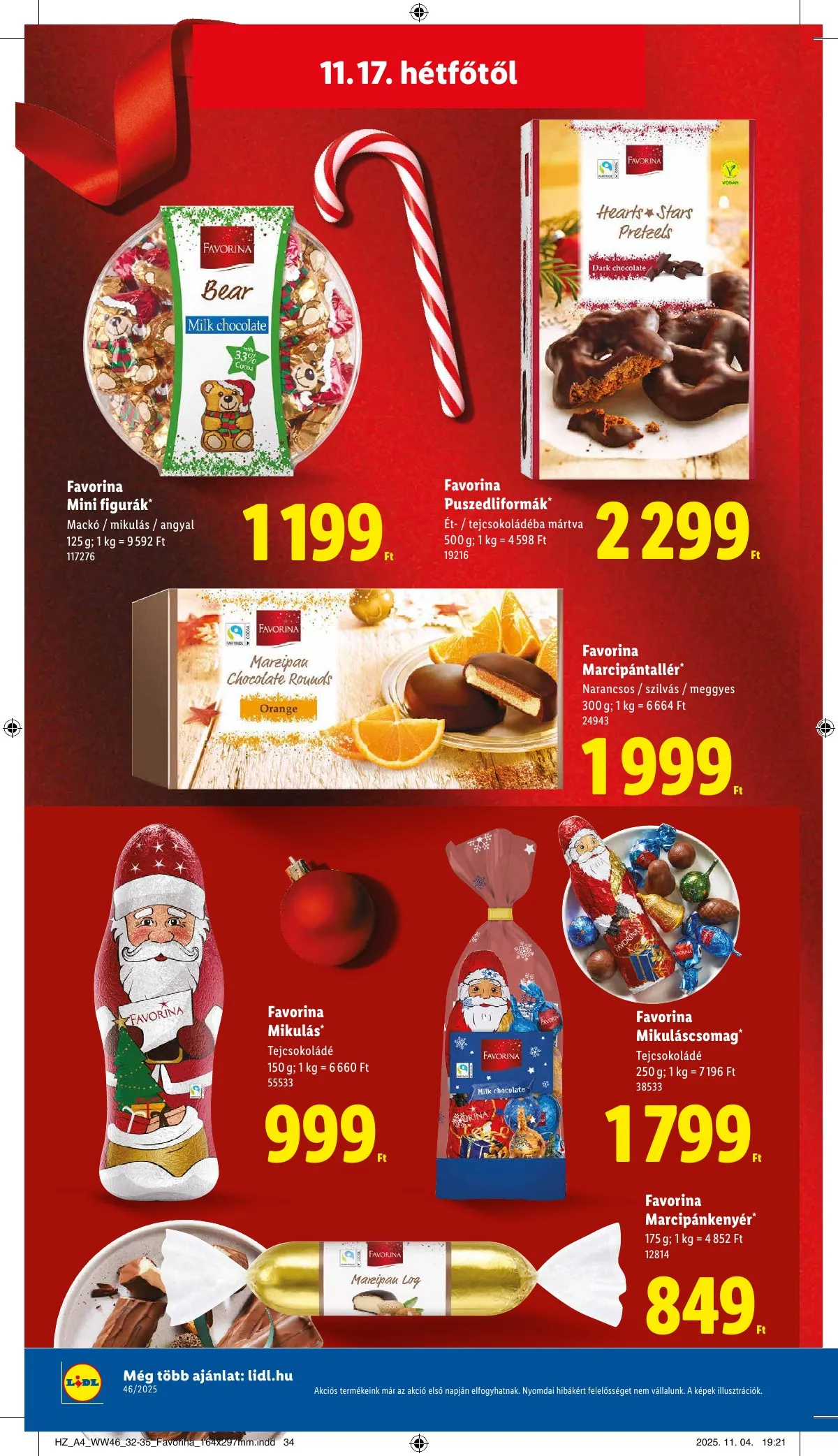 Lidl akciós újság 11.13–11.19 – 46. oldal
