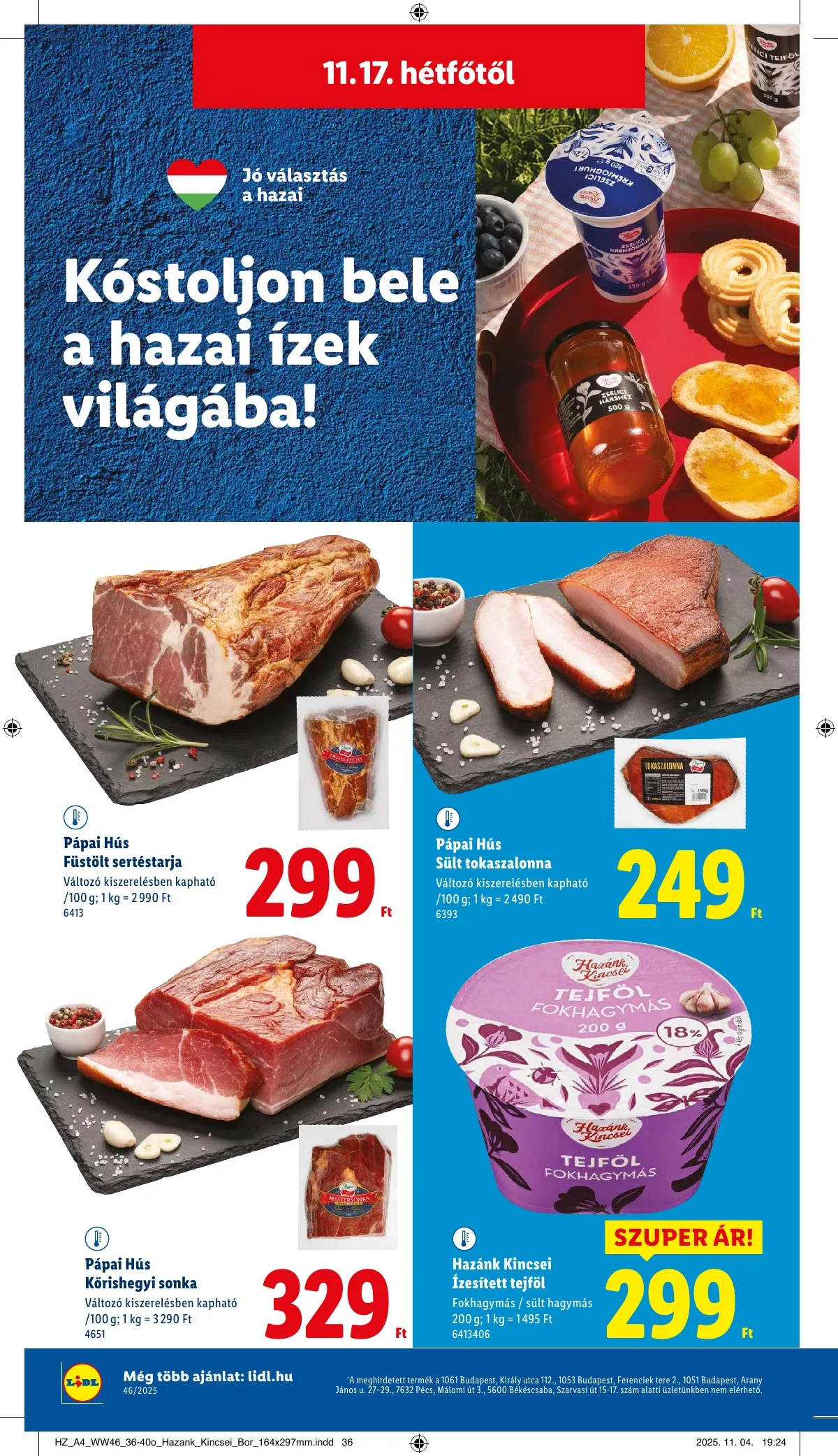 Lidl akciós újság 11.13–11.19 – 48. oldal