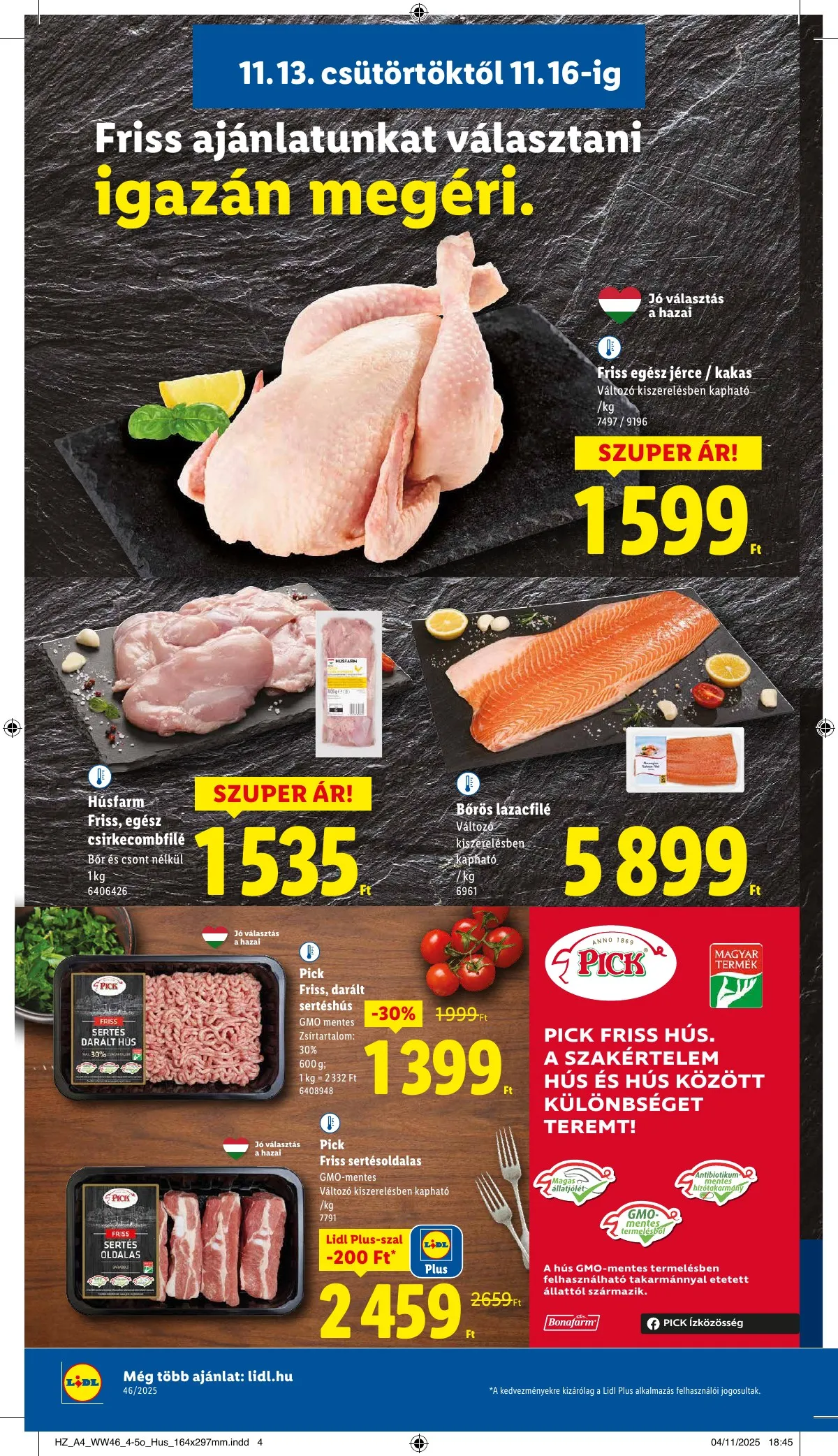 Lidl akciós újság 11.13–11.19 – 6. oldal