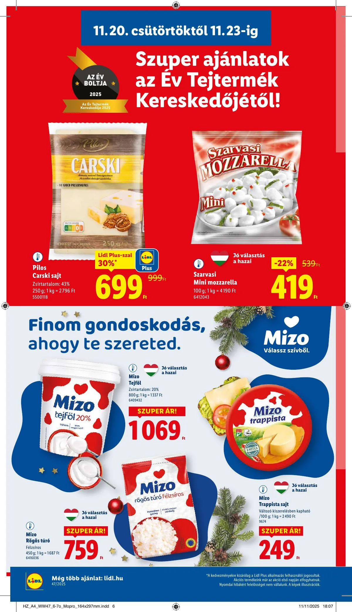 Lidl akciós újság 11.20–11.26 – 10. oldal