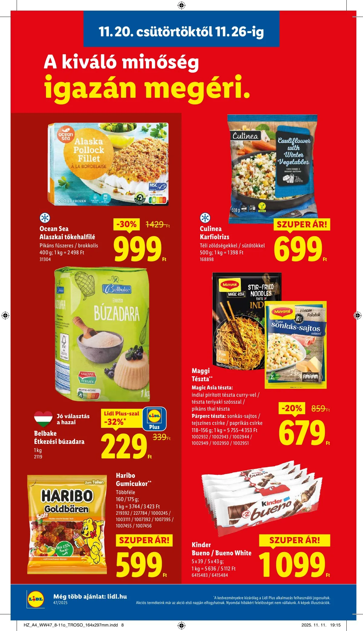 Lidl akciós újság 11.20–11.26 – 12. oldal
