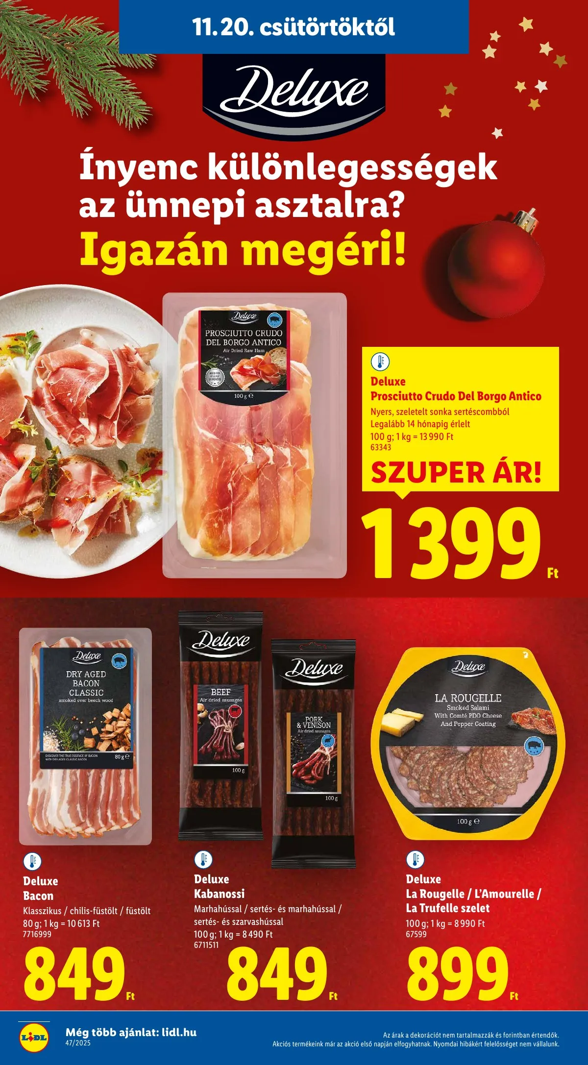 Lidl akciós újság 11.20–11.26 – 18. oldal