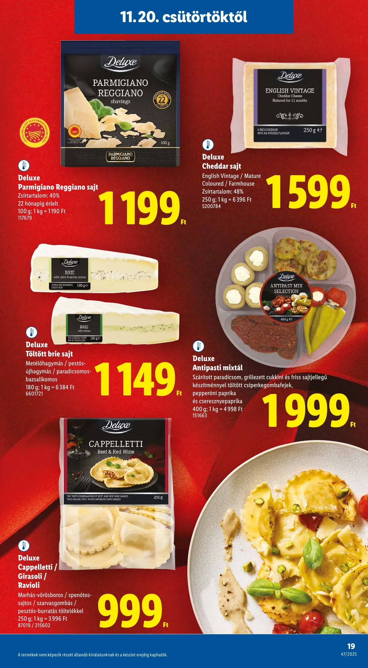Lidl akciós újság 11.20–11.26 – 19. oldal