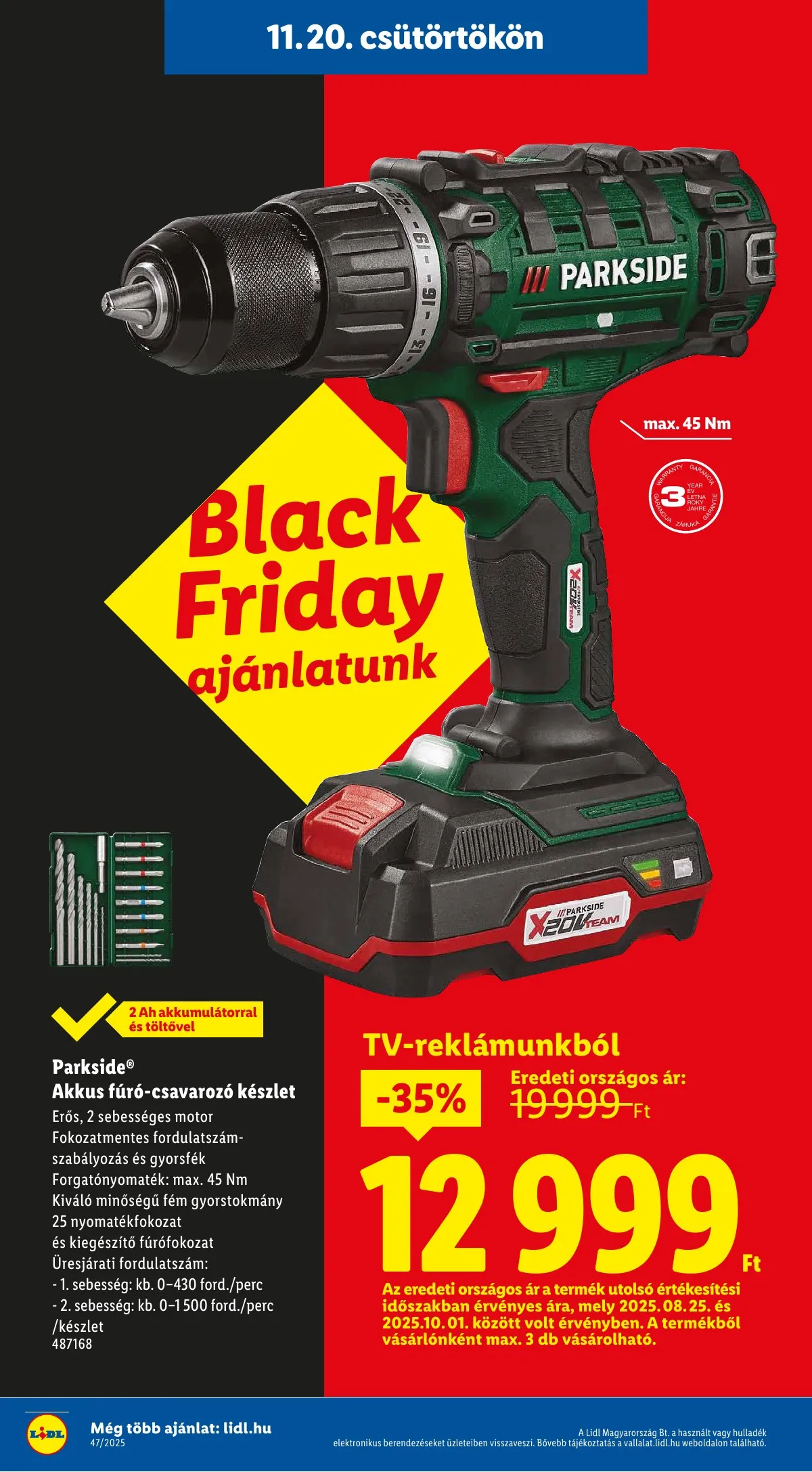 Lidl akciós újság 11.20–11.26 – 24. oldal