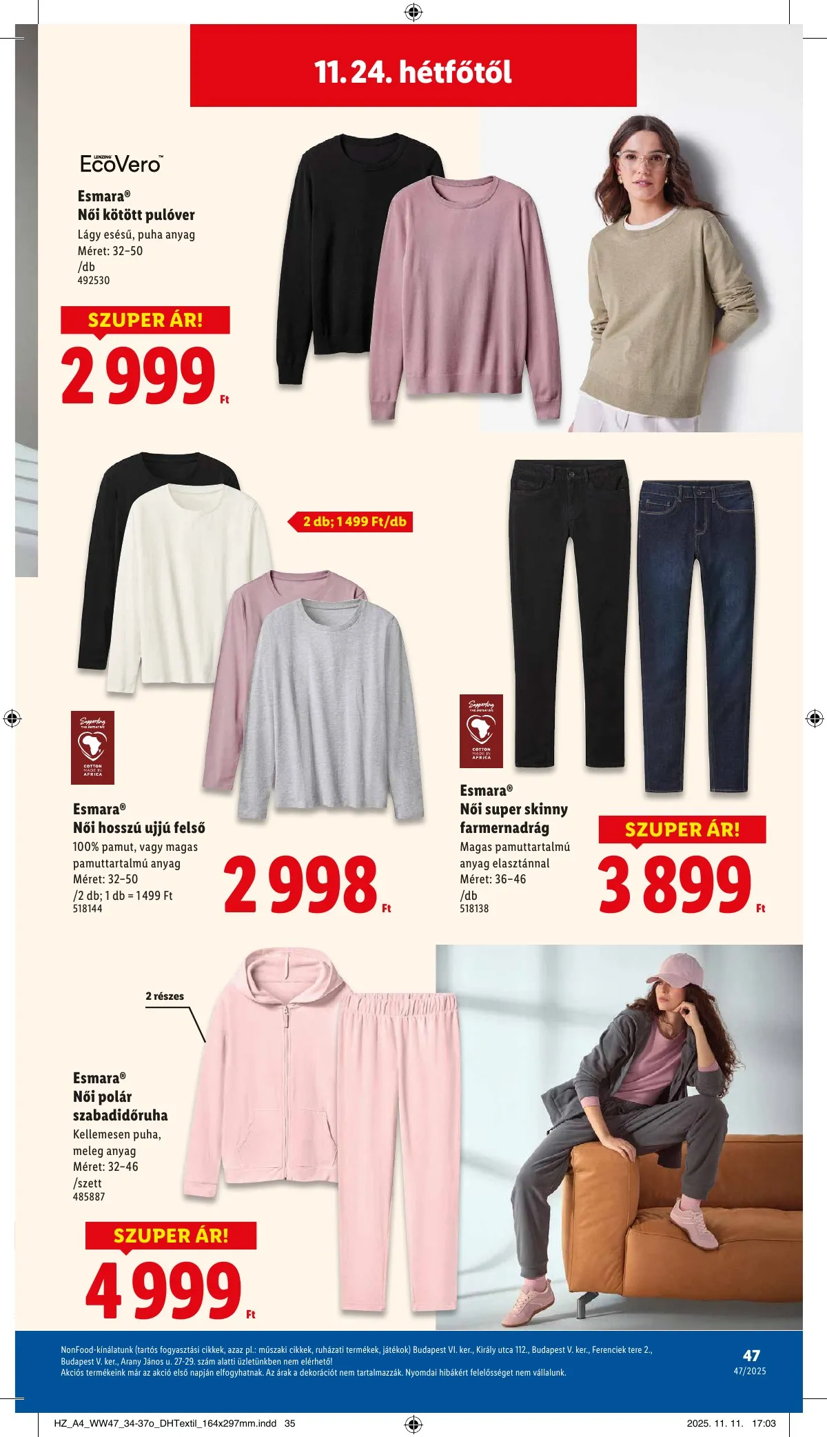Lidl akciós újság 11.20–11.26 – 47. oldal