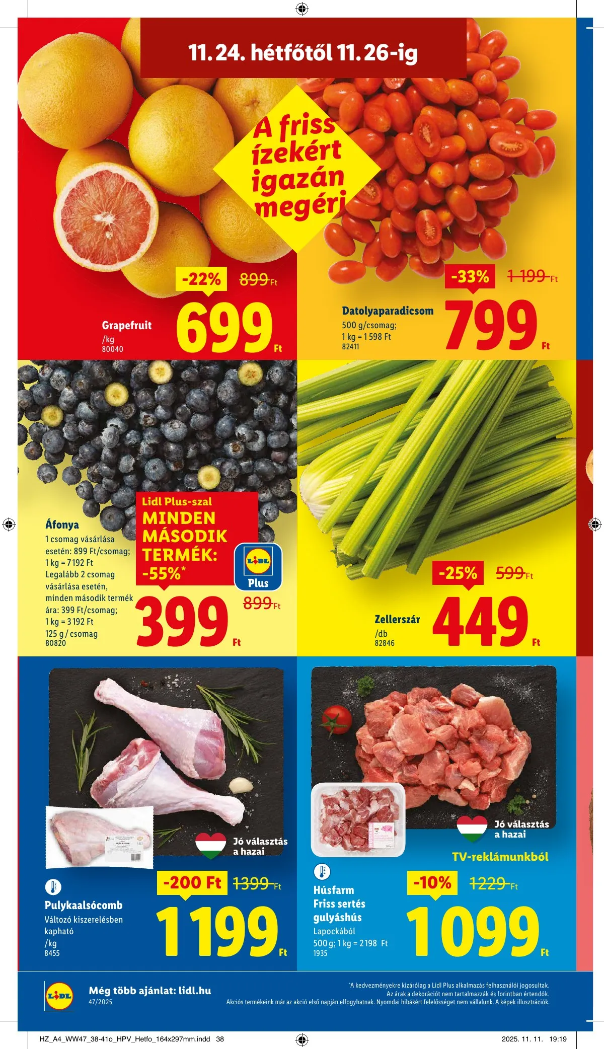 Lidl akciós újság 11.20–11.26 – 50. oldal