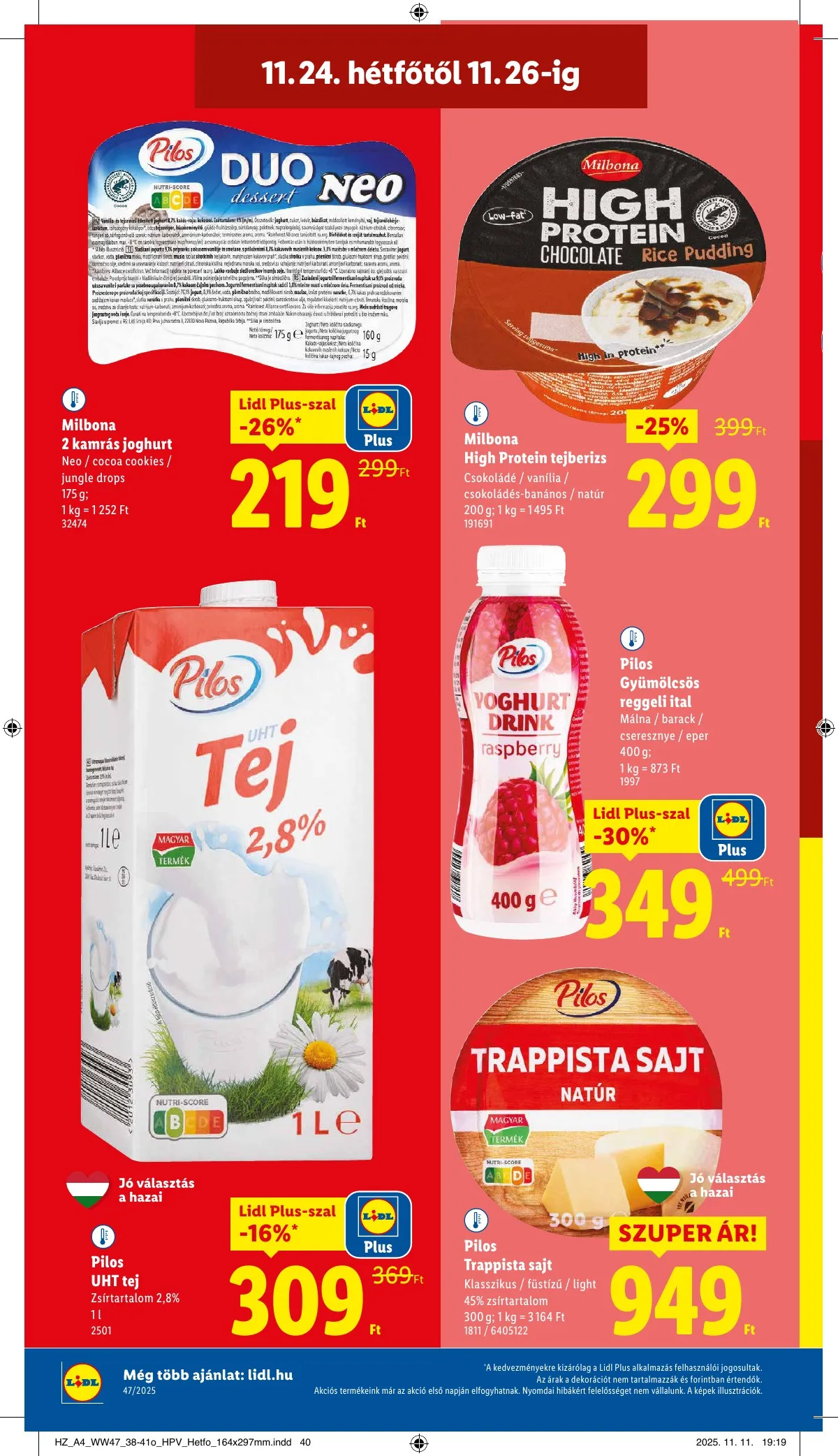 Lidl akciós újság 11.20–11.26 – 52. oldal