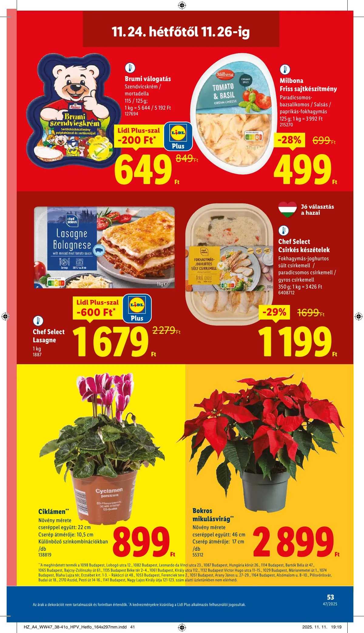 Lidl akciós újság 11.20–11.26 – 53. oldal
