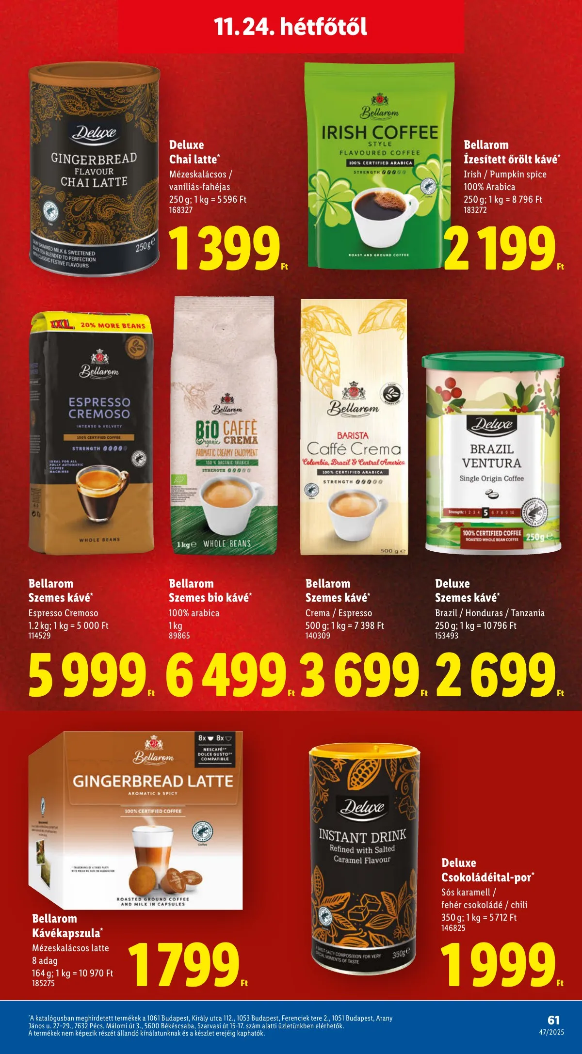 Lidl akciós újság 11.20–11.26 – 61. oldal