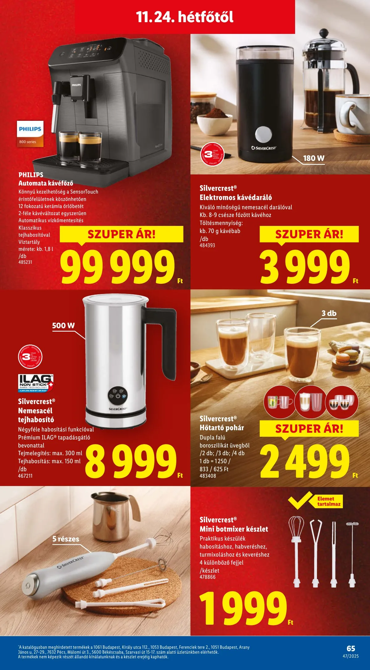 Lidl akciós újság 11.20–11.26 – 65. oldal