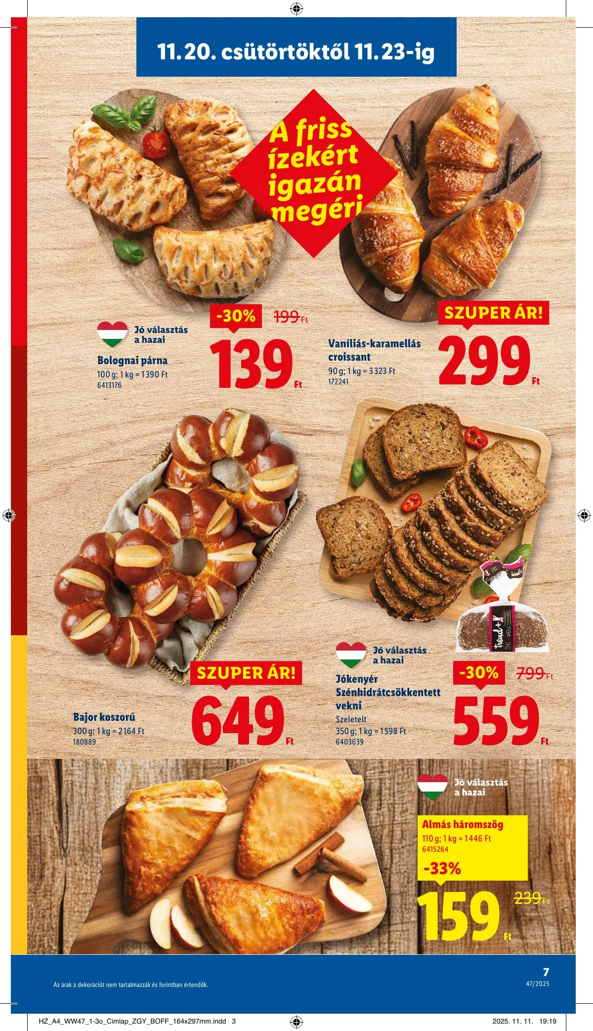 Lidl akciós újság 11.20–11.26 – 7. oldal