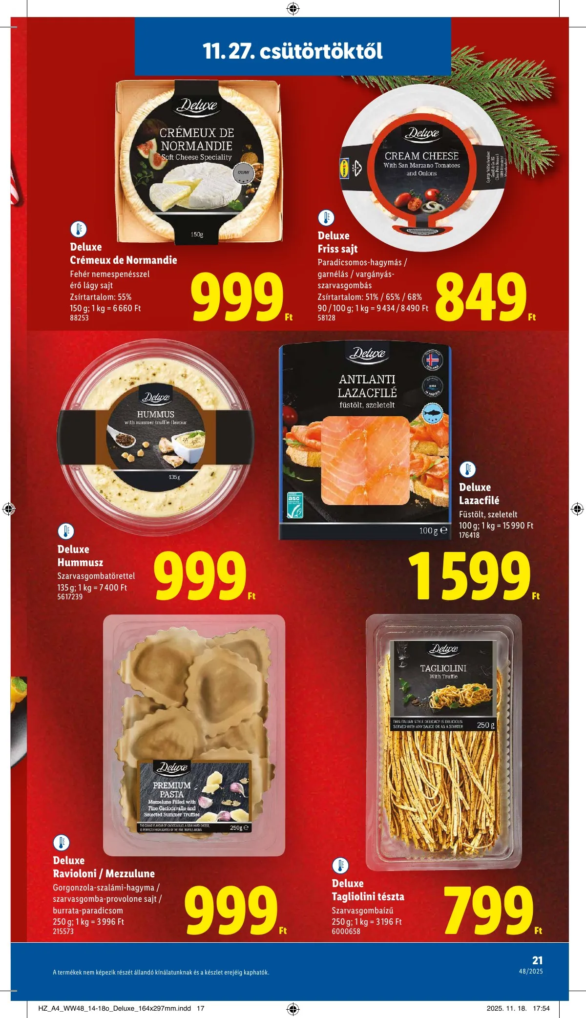 Lidl akciós újság 11.27–12.03 – 21. oldal