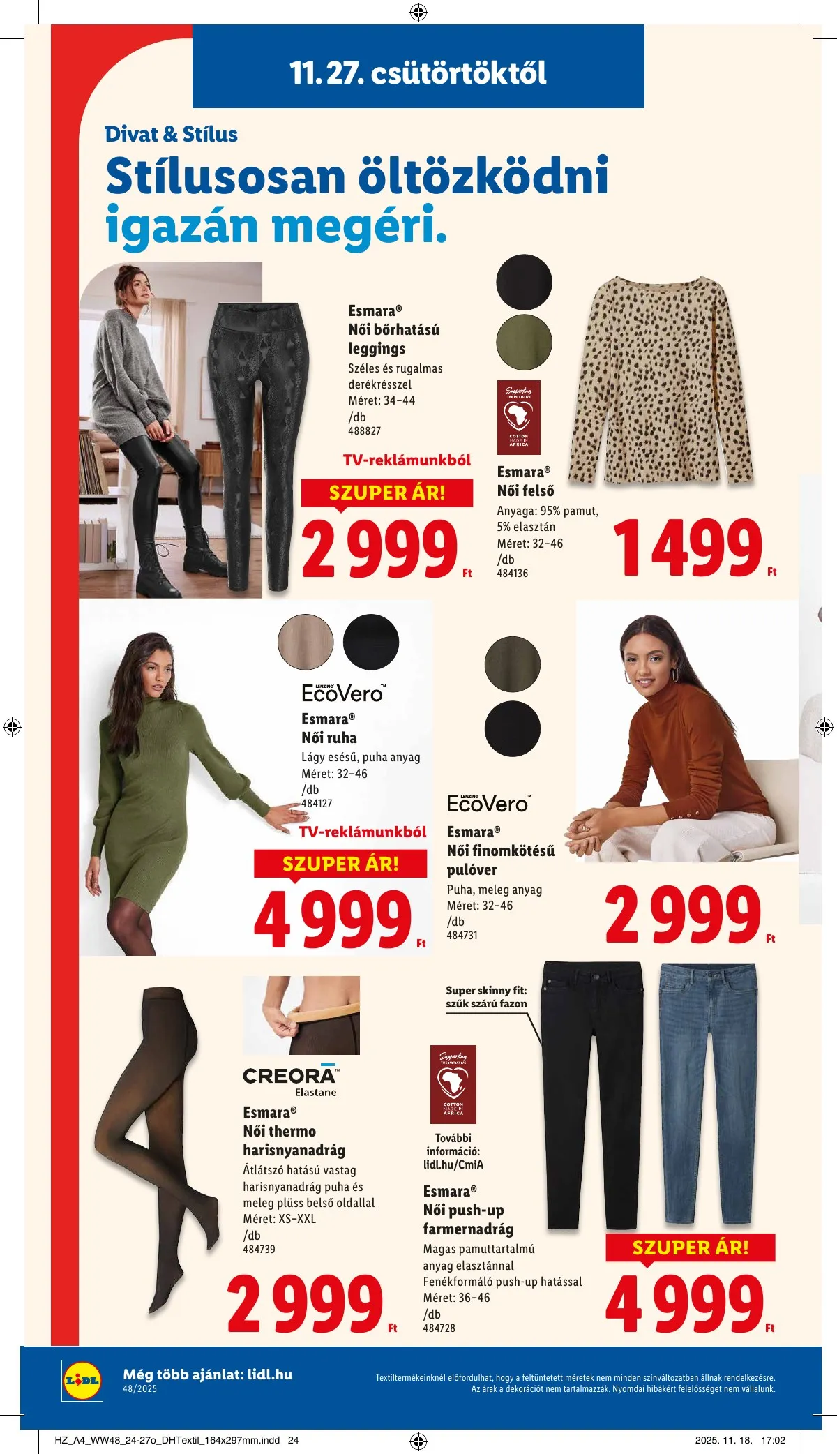 Lidl akciós újság 11.27–12.03 – 32. oldal