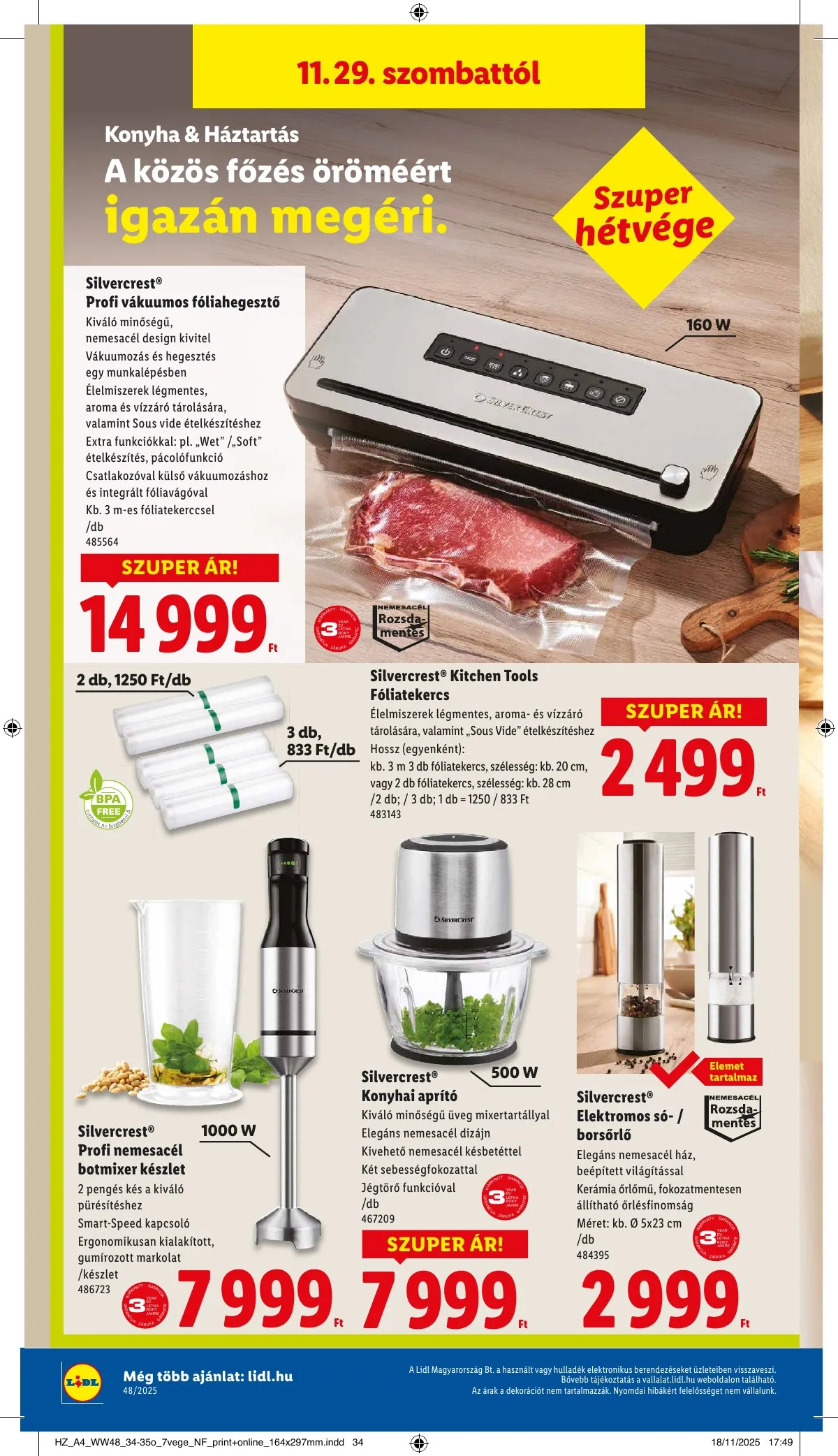 Lidl akciós újság 11.27–12.03 – 44. oldal
