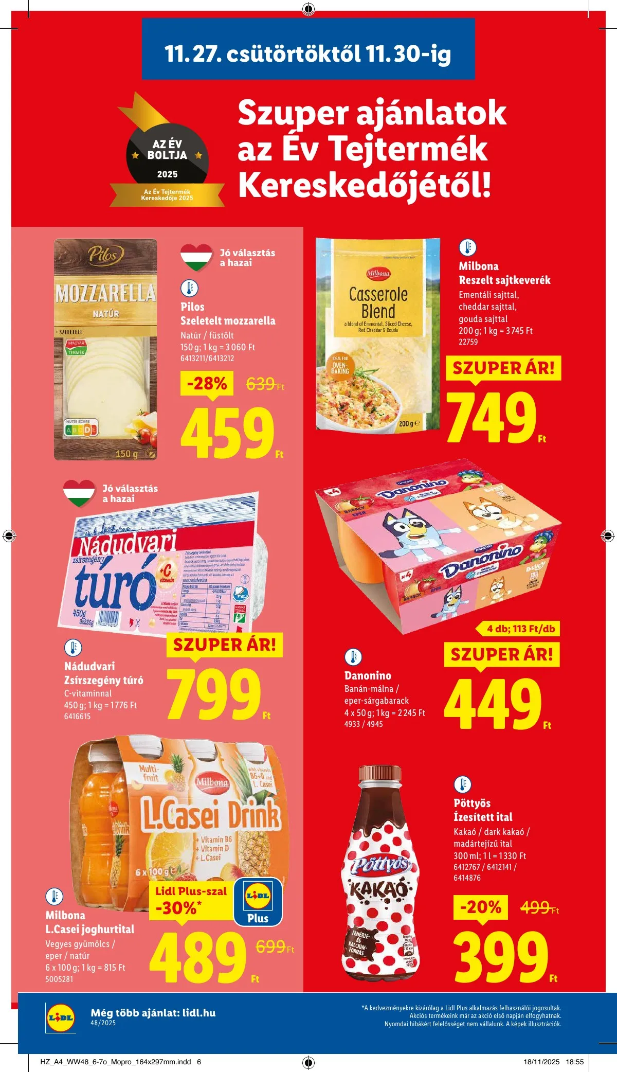 Lidl akciós újság 11.27–12.03 – 6. oldal