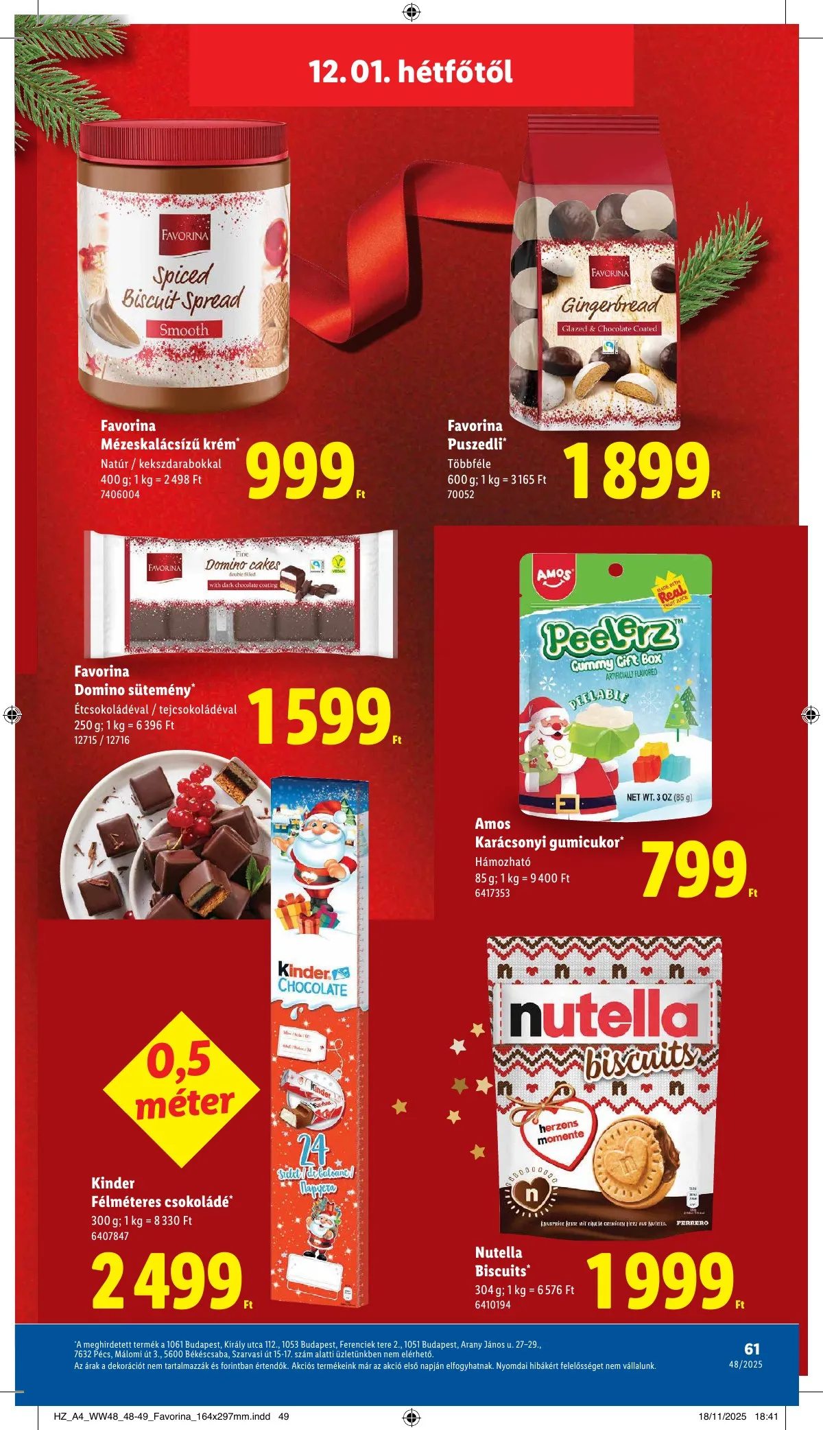 Lidl akciós újság 11.27–12.03 – 61. oldal
