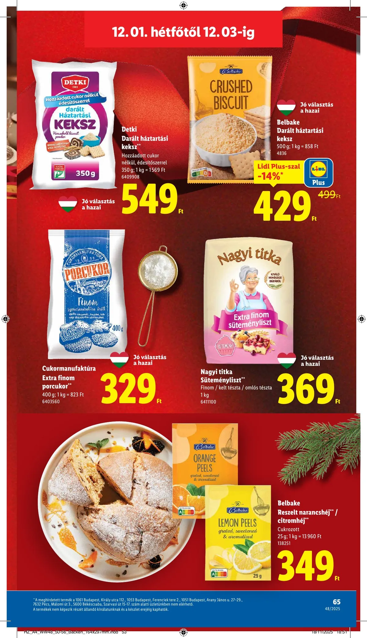 Lidl akciós újság 11.27–12.03 – 65. oldal