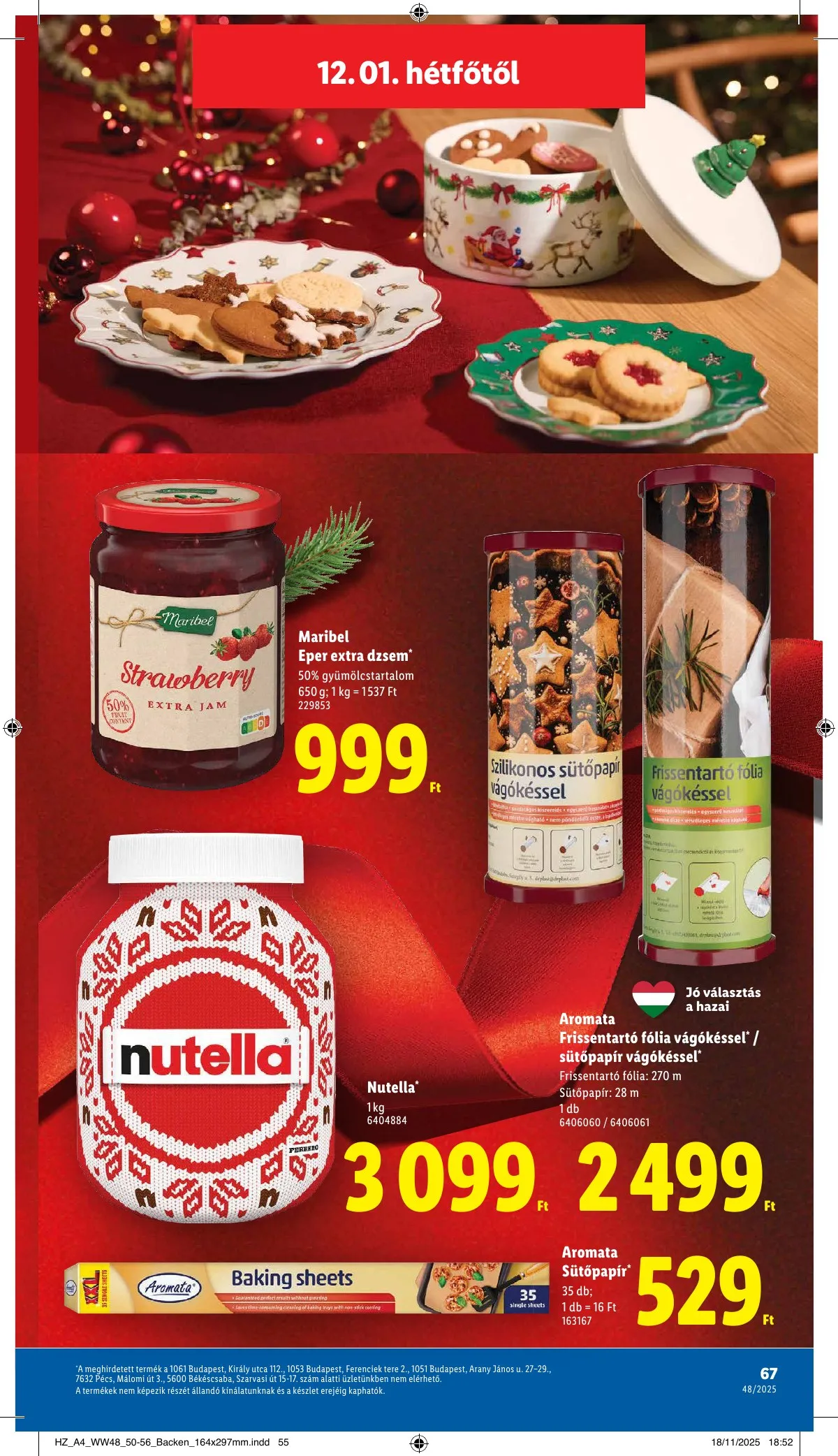 Lidl akciós újság 11.27–12.03 – 67. oldal