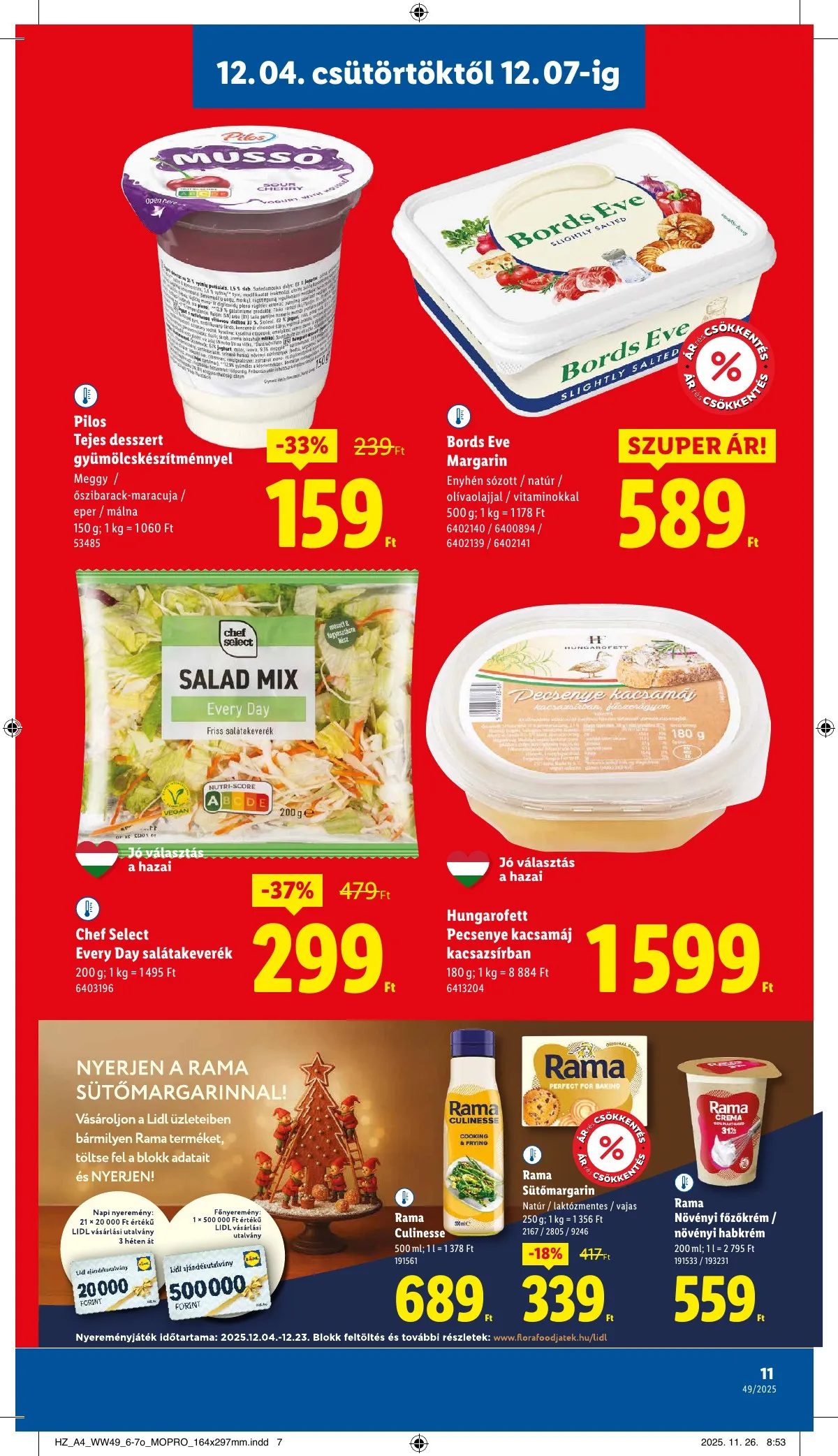 Lidl akciós újság 12.04–12.10 – 11. oldal