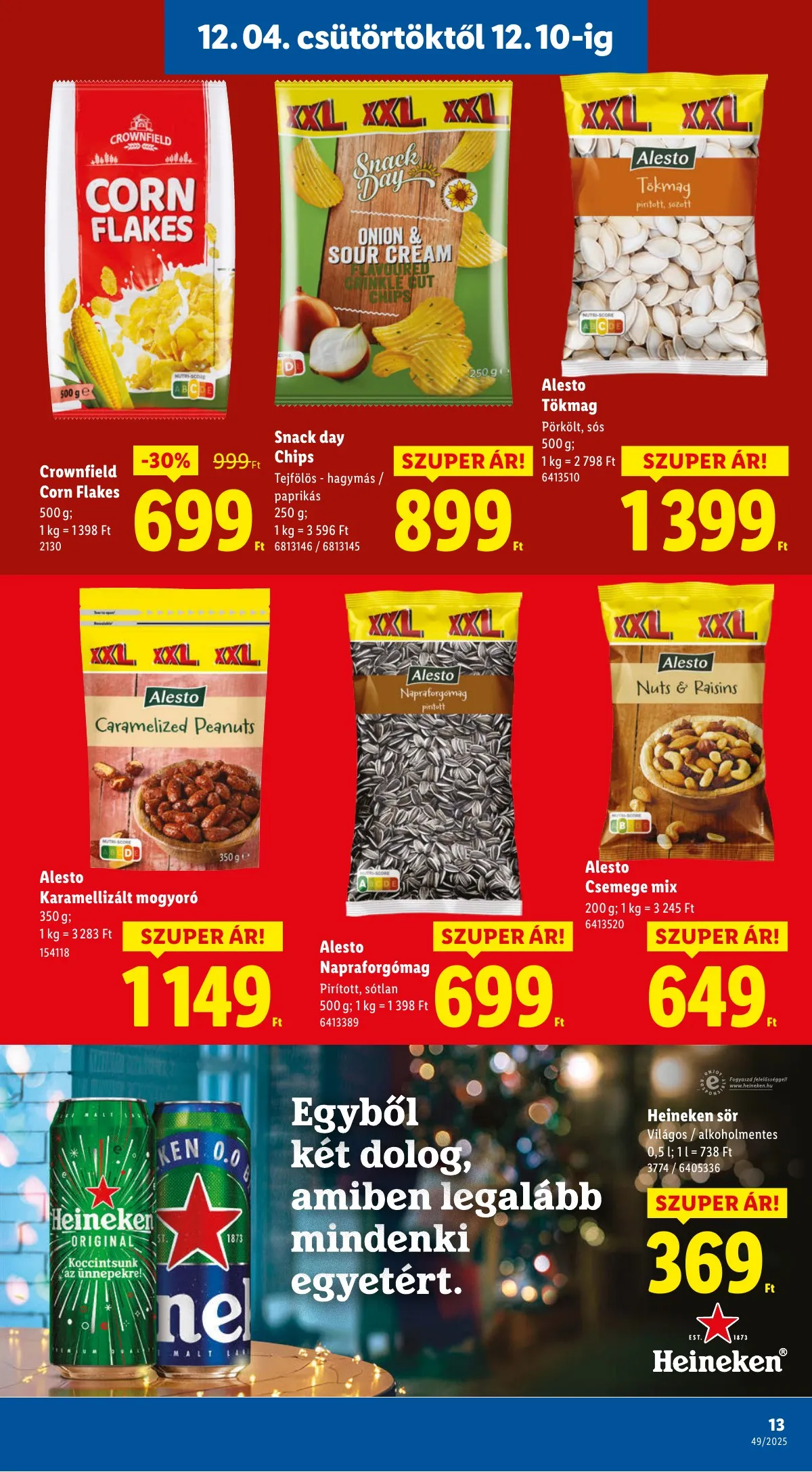 Lidl akciós újság 12.04–12.10 – 13. oldal