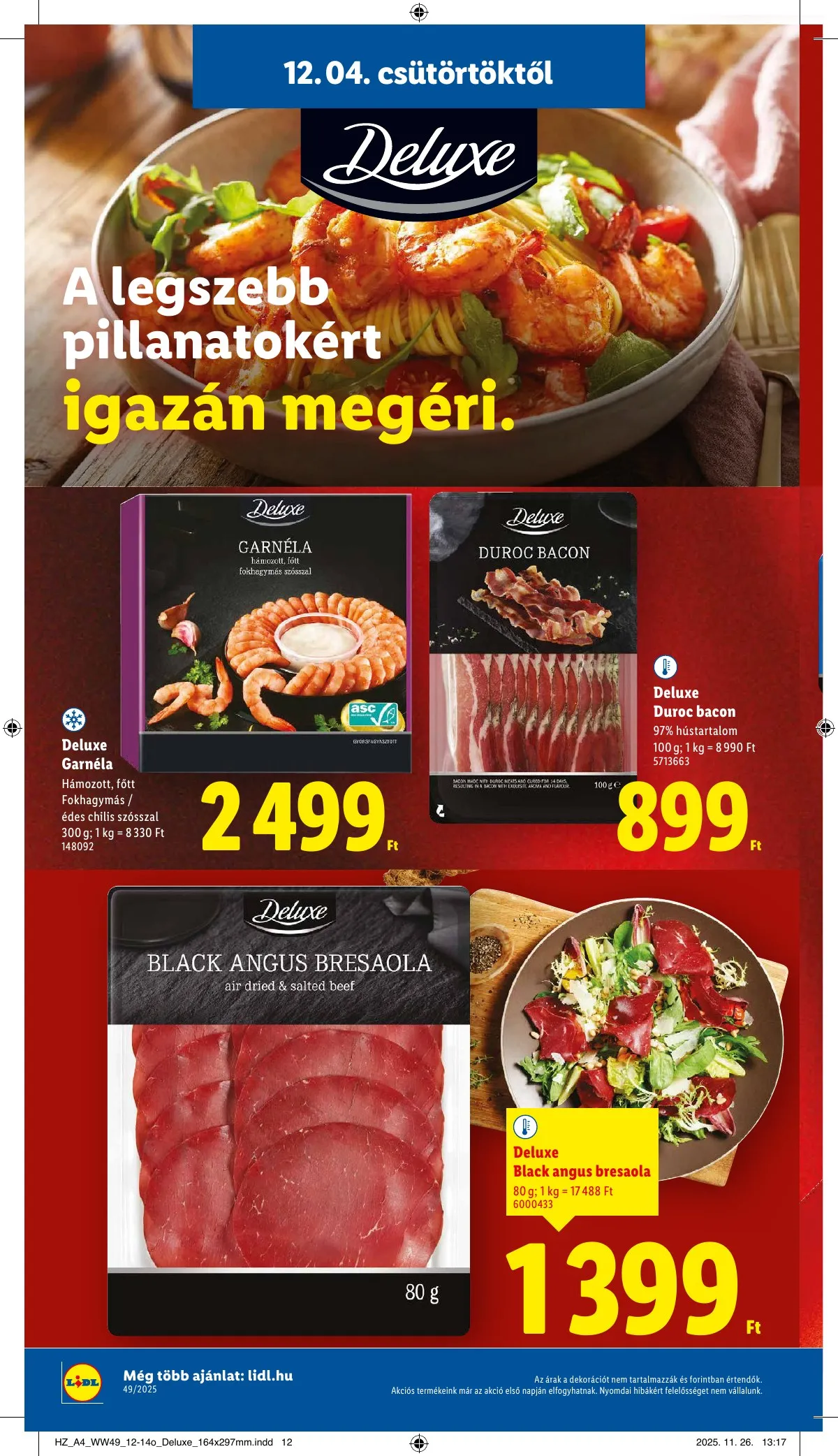 Lidl akciós újság 12.04–12.10 – 22. oldal