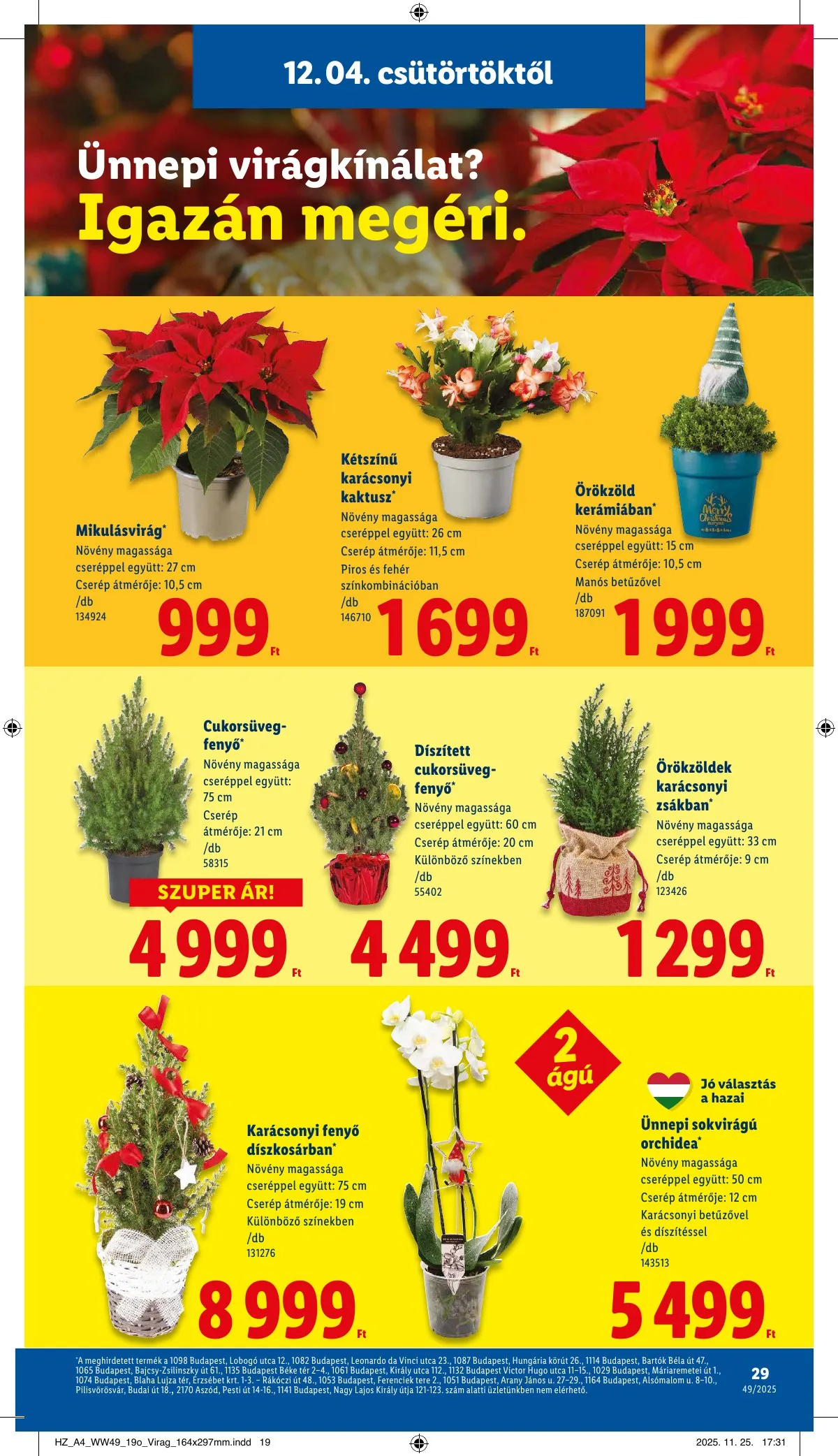 Lidl akciós újság 12.04–12.10 – 29. oldal