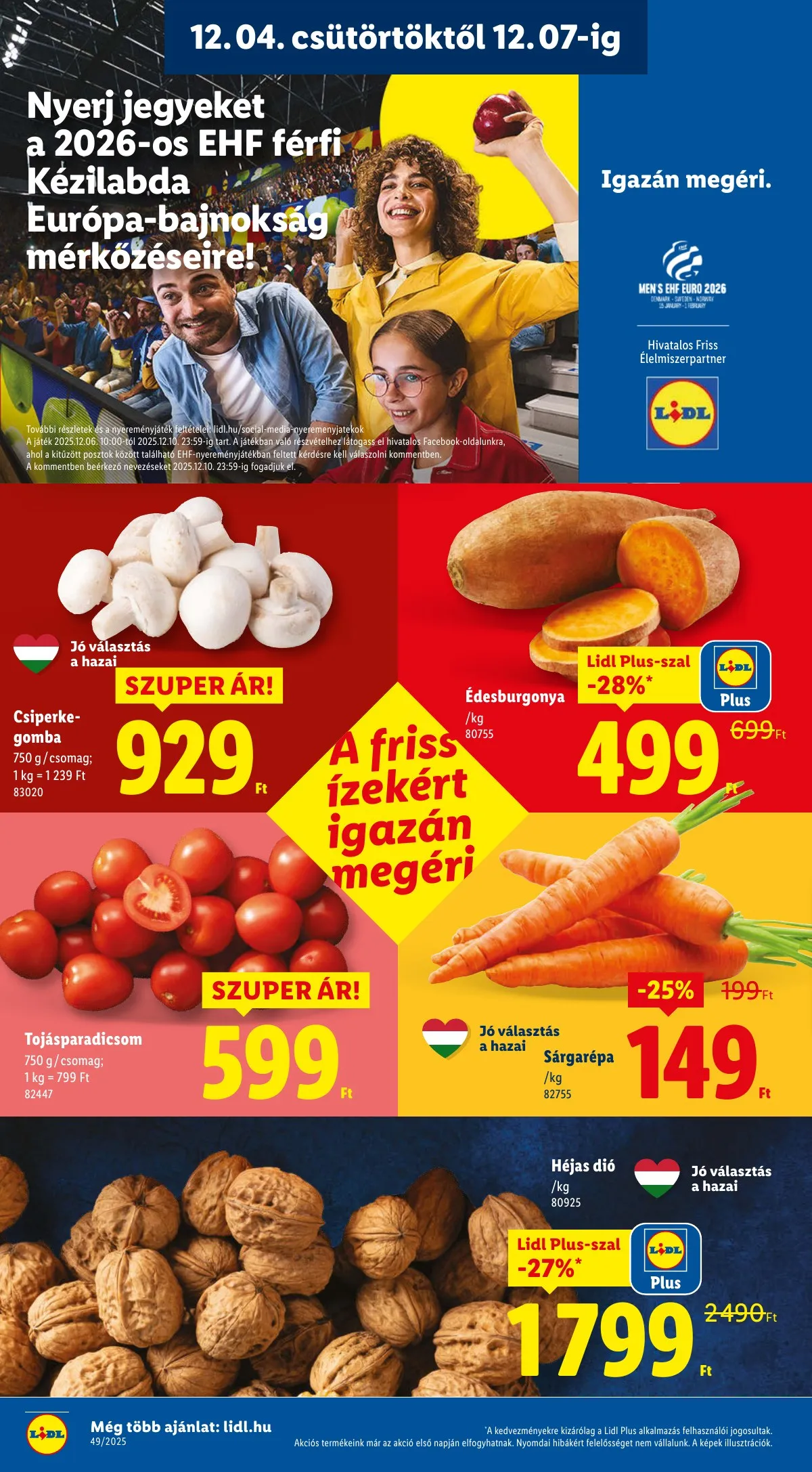 Lidl akciós újság 12.04–12.10 – 4. oldal