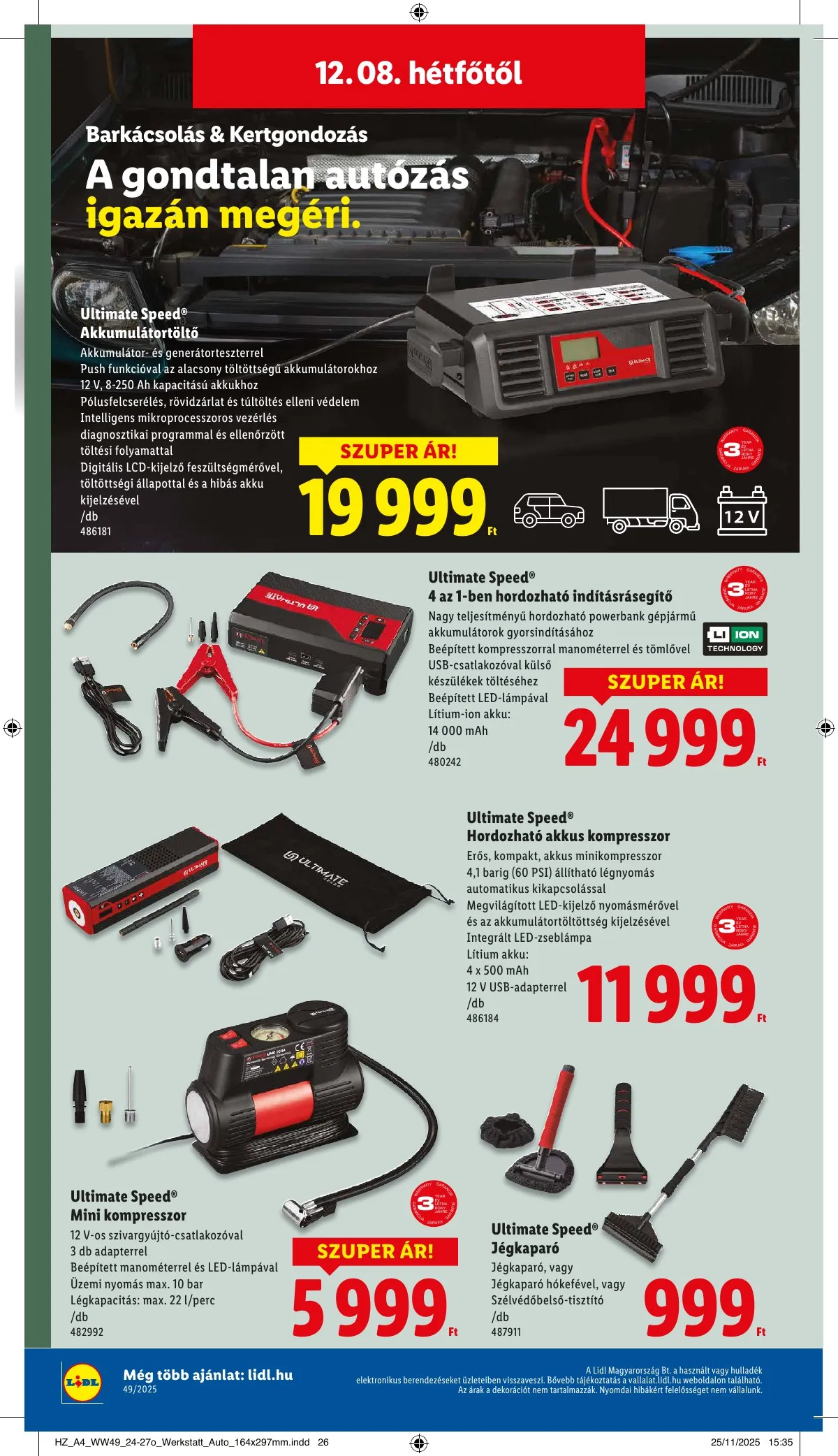 Lidl akciós újság 12.04–12.10 – 44. oldal