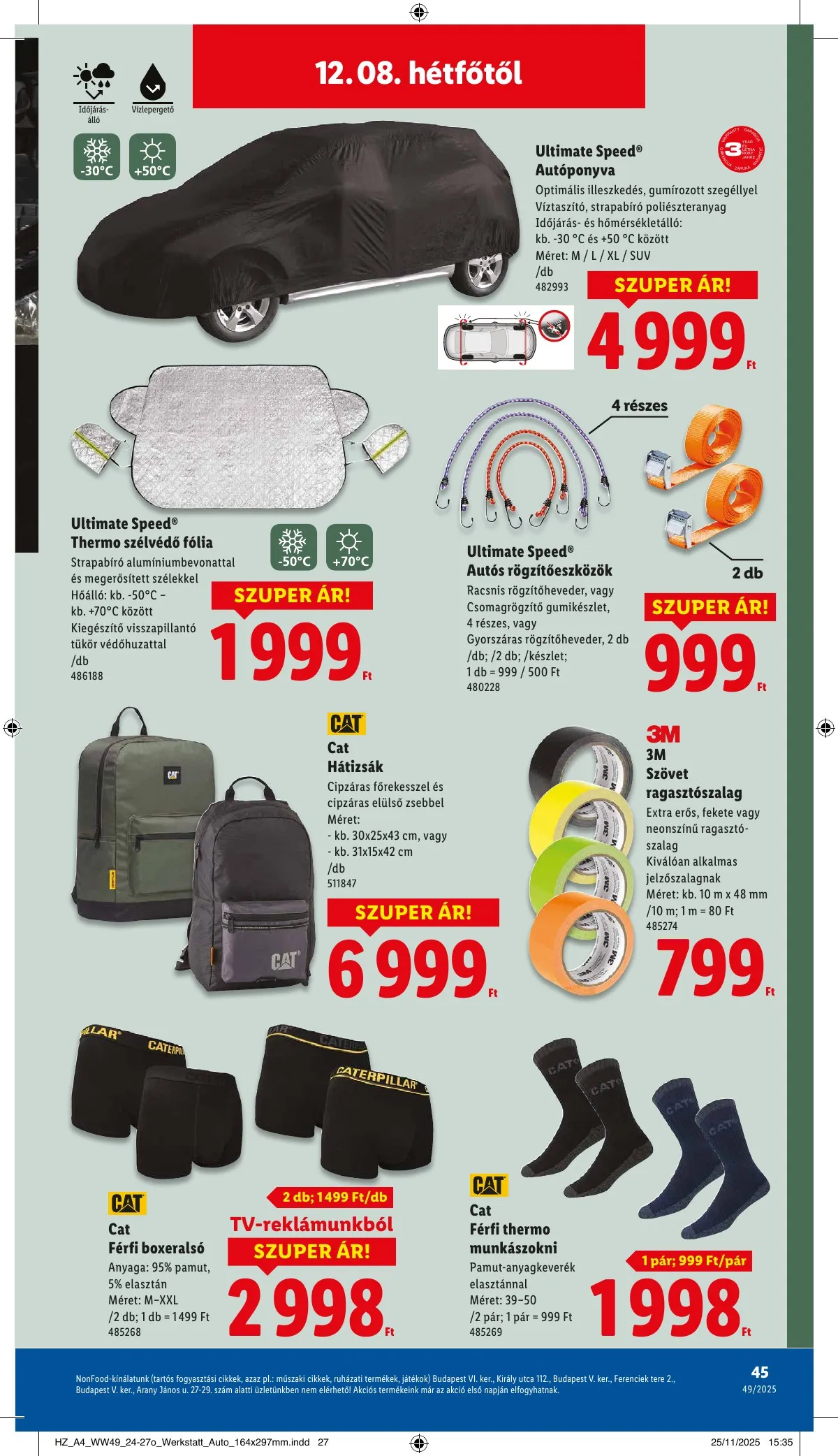 Lidl akciós újság 12.04–12.10 – 45. oldal