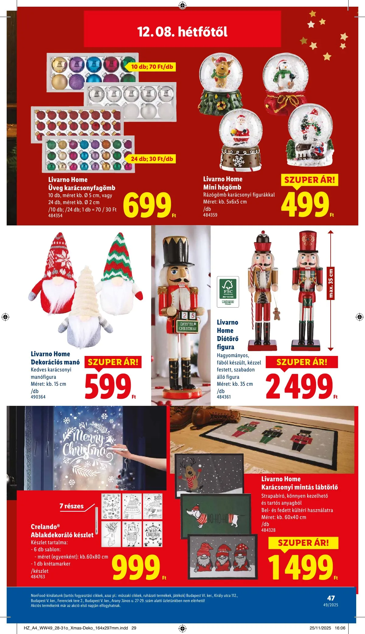 Lidl akciós újság 12.04–12.10 – 47. oldal
