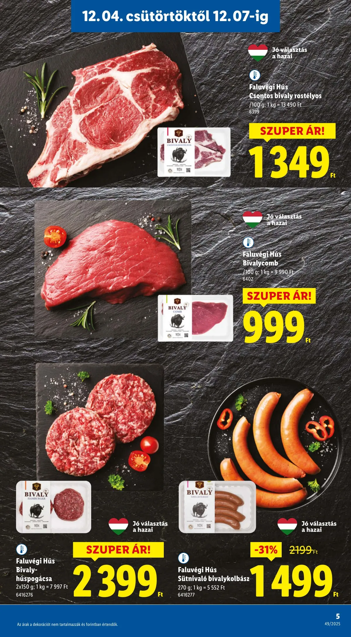 Lidl akciós újság 12.04–12.10 – 5. oldal