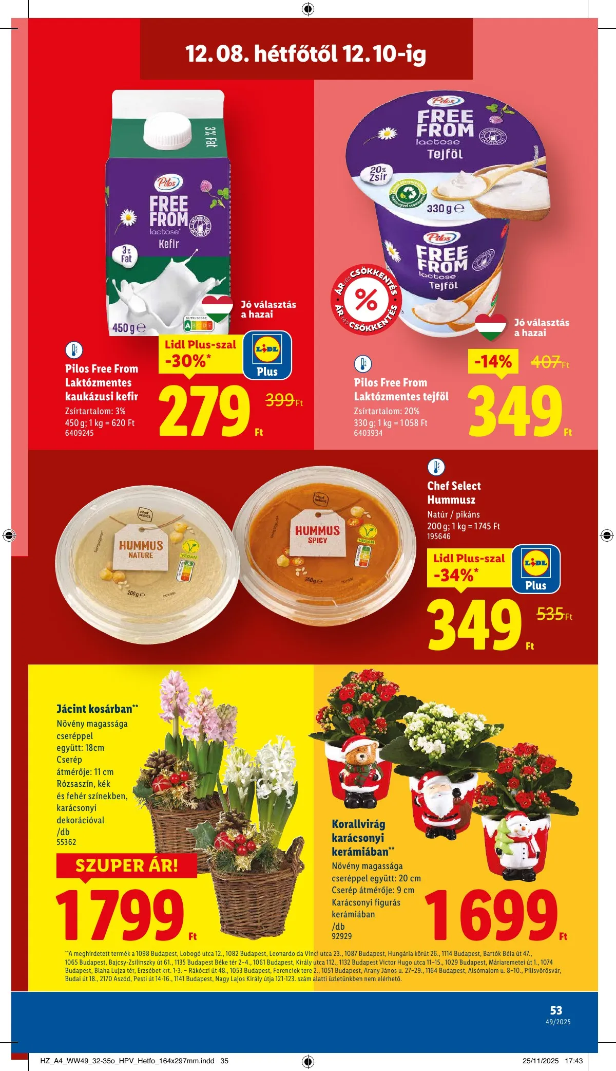Lidl akciós újság 12.04–12.10 – 53. oldal