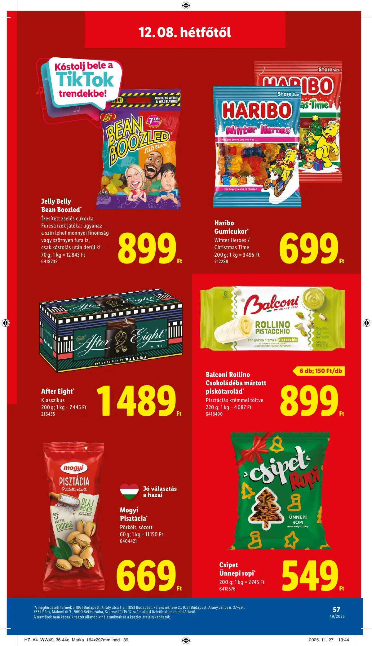 Lidl akciós újság 12.04–12.10 – 57. oldal
