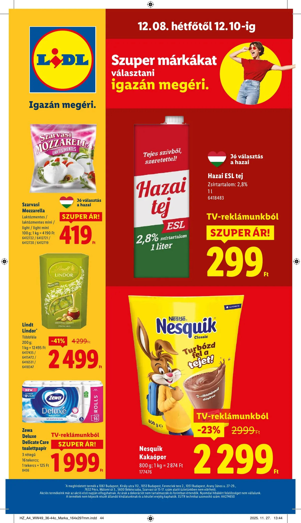 Lidl akciós újság 12.04–12.10 – 62. oldal
