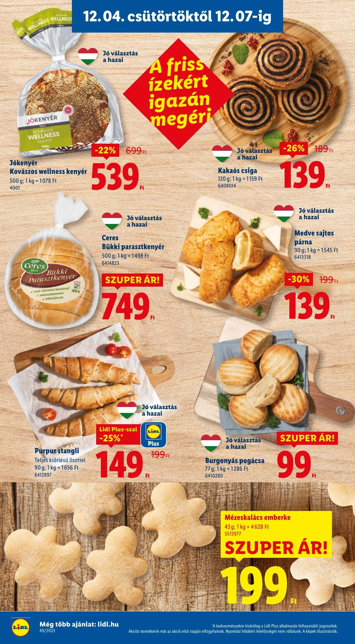 Lidl akciós újság 12.04–12.10 – 8. oldal