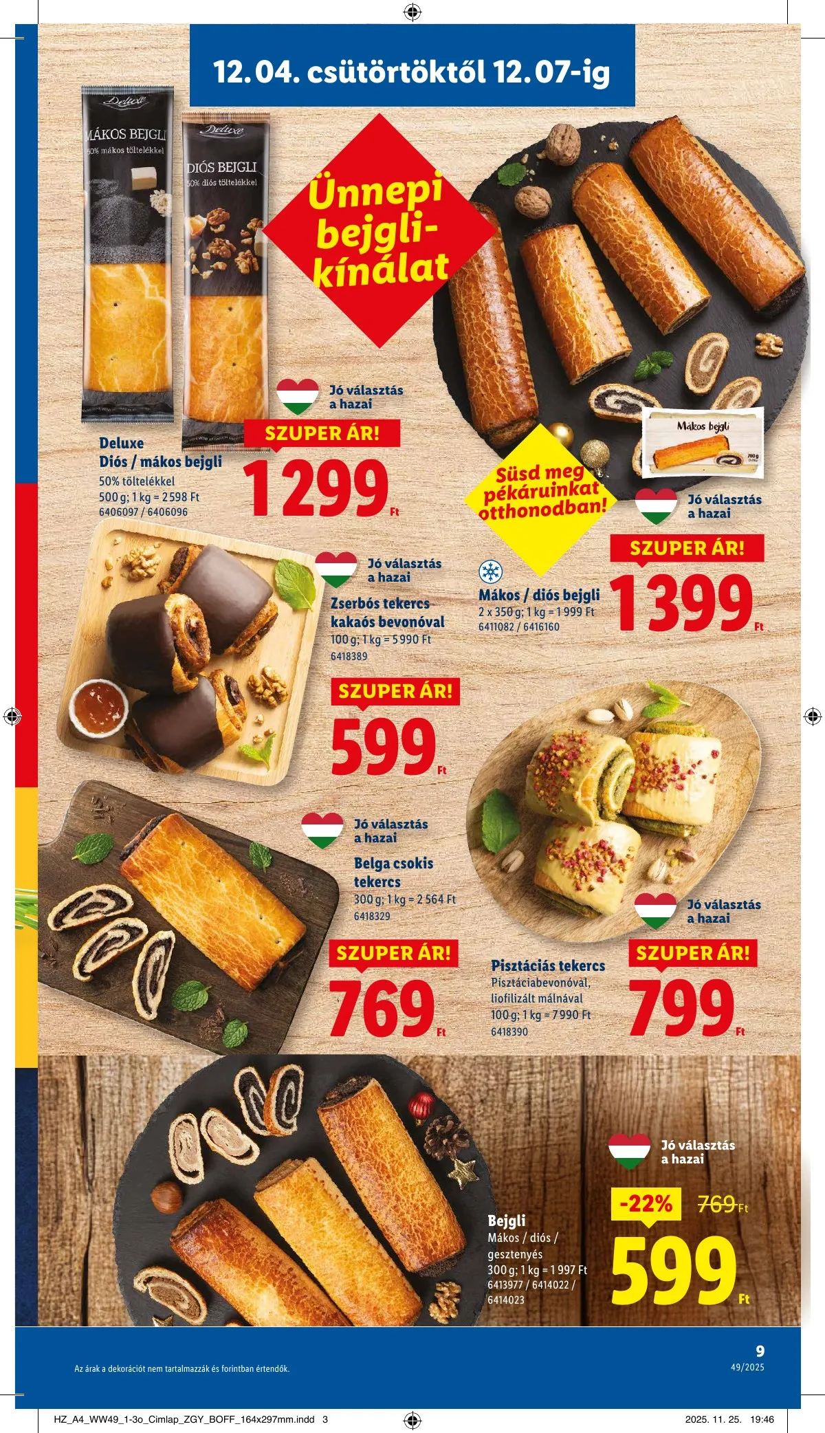 Lidl akciós újság 12.04–12.10 – 9. oldal